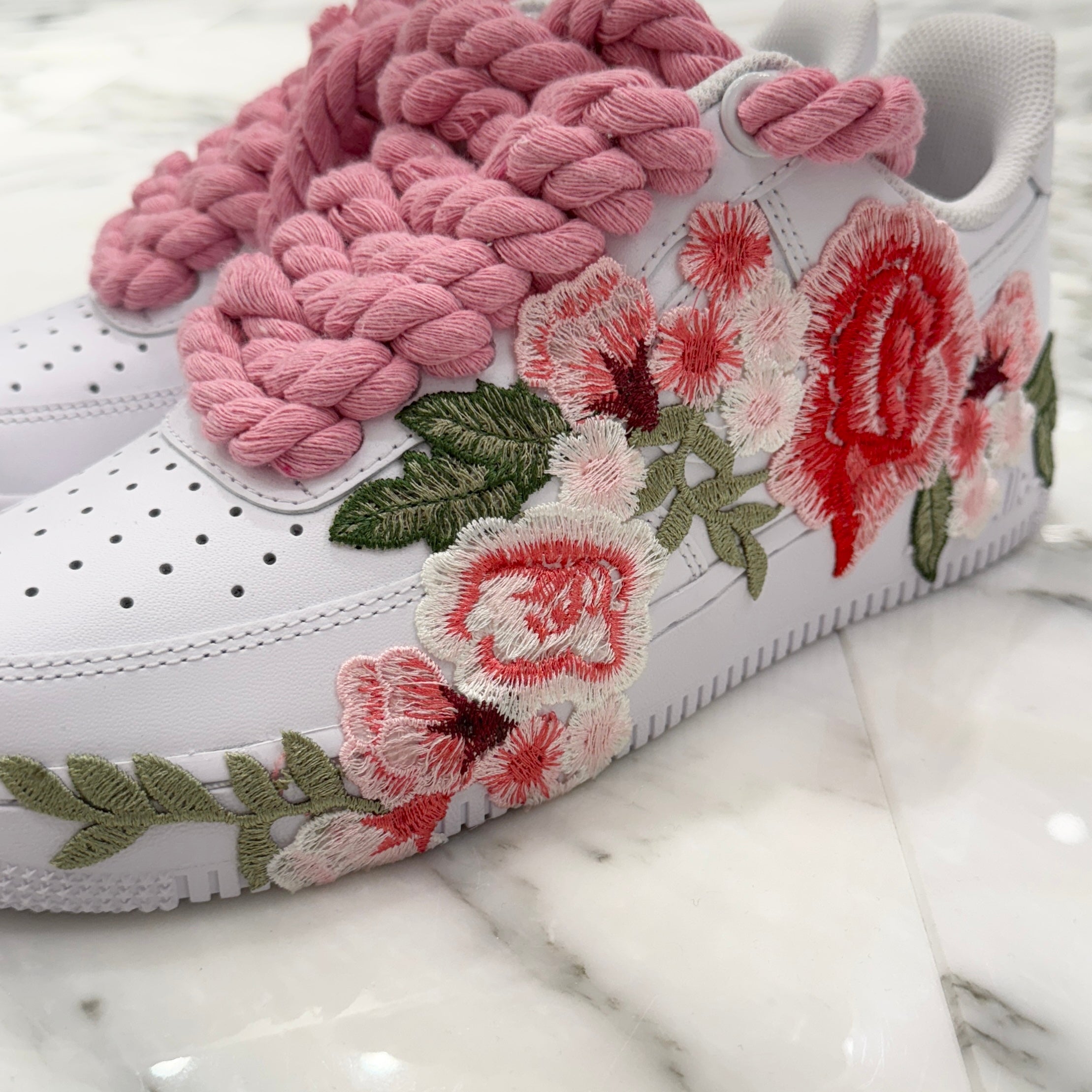 極太ロープ仕様】NIKE Air Force 1 カスタム 26cm ミント NIKE公式 
