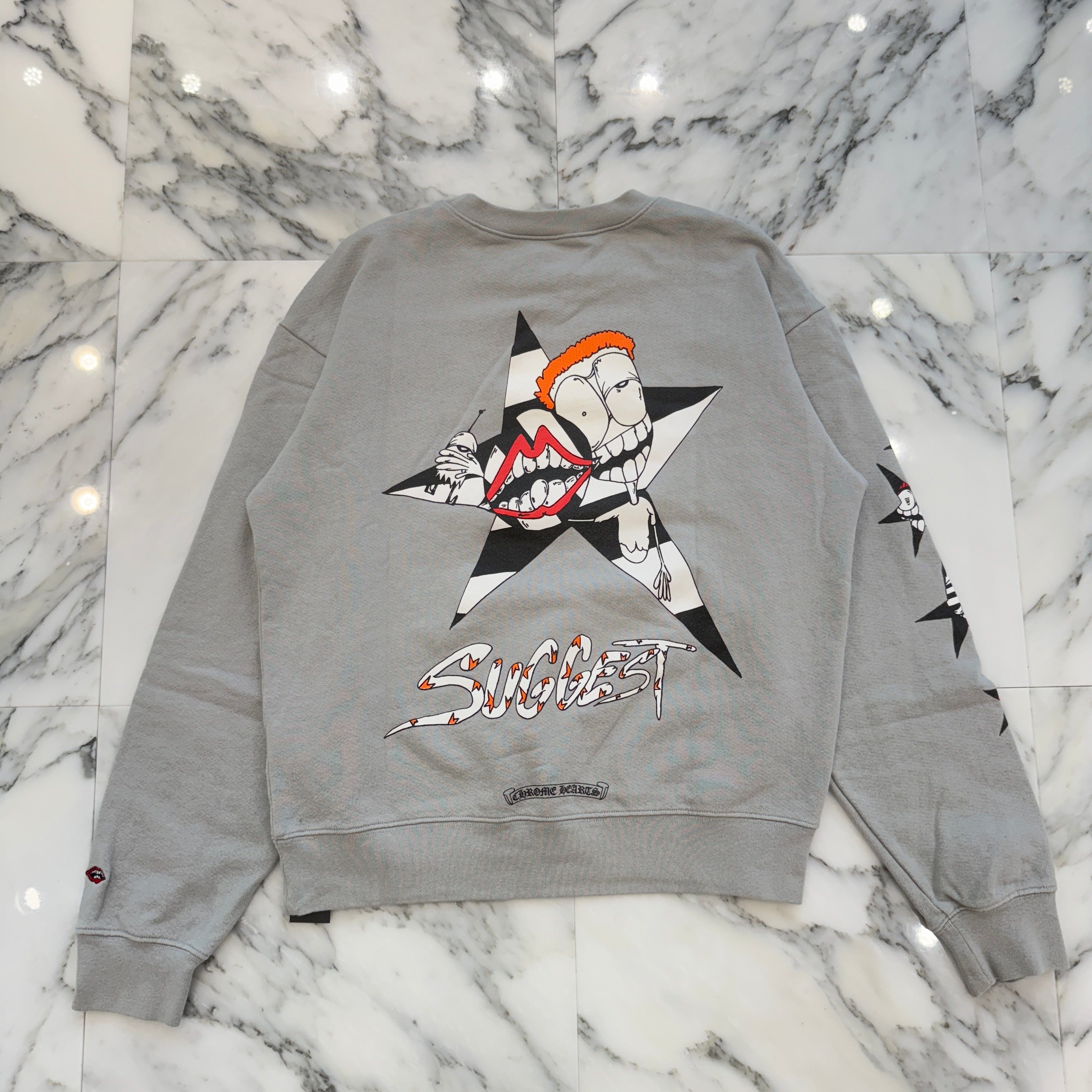 CHROME HEARTS × MATTY BOY SUGGEST Sweat Shirt Size S クロムハーツ × マッティボーイ SUGGEST スウェットシャツ サイズS