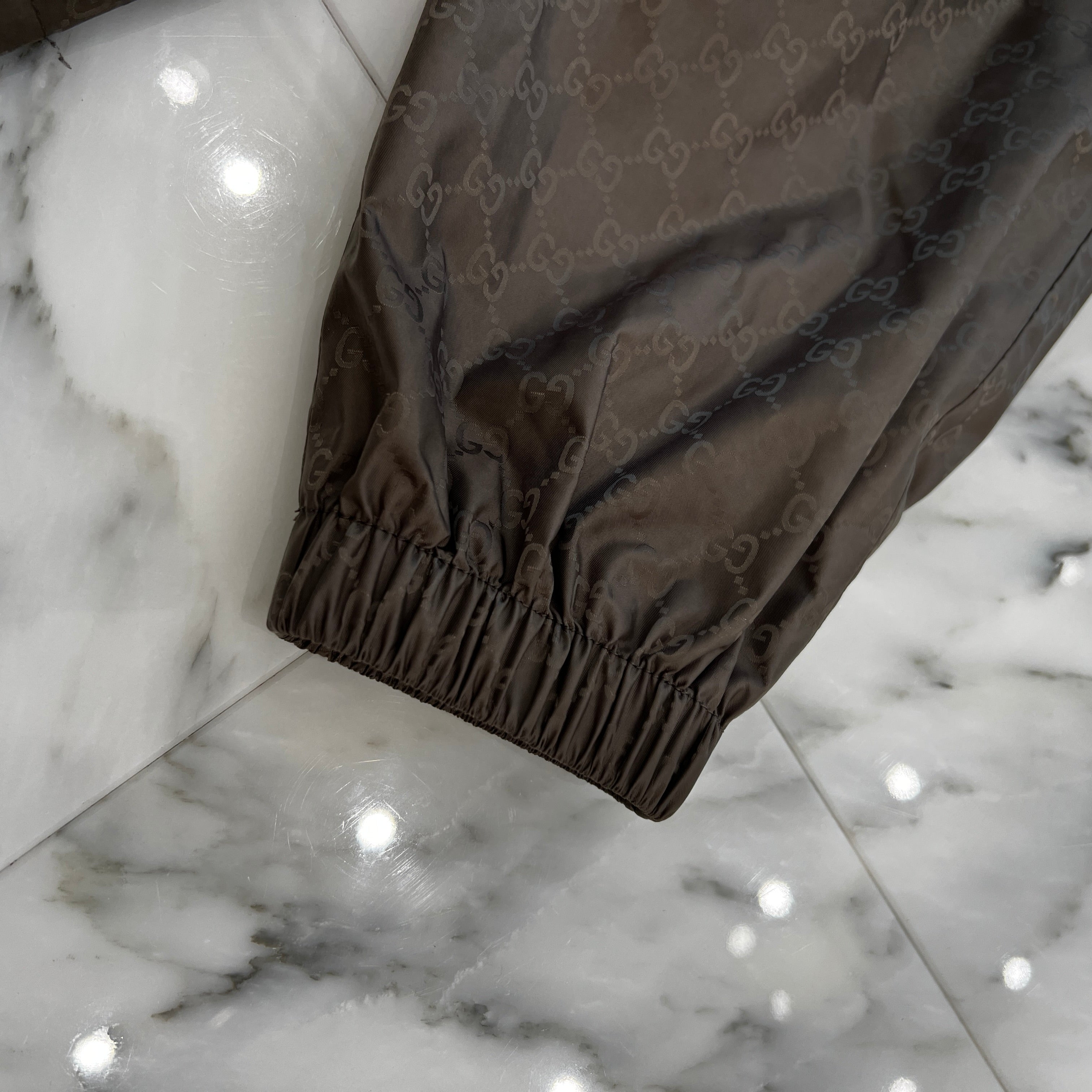 GUCCI 2023AW GG Fabric Zip Up Jacket 755546 Z8BJK 2079 Size 44 グッチ GG ファブリック ジップアップジャケット サイズ44