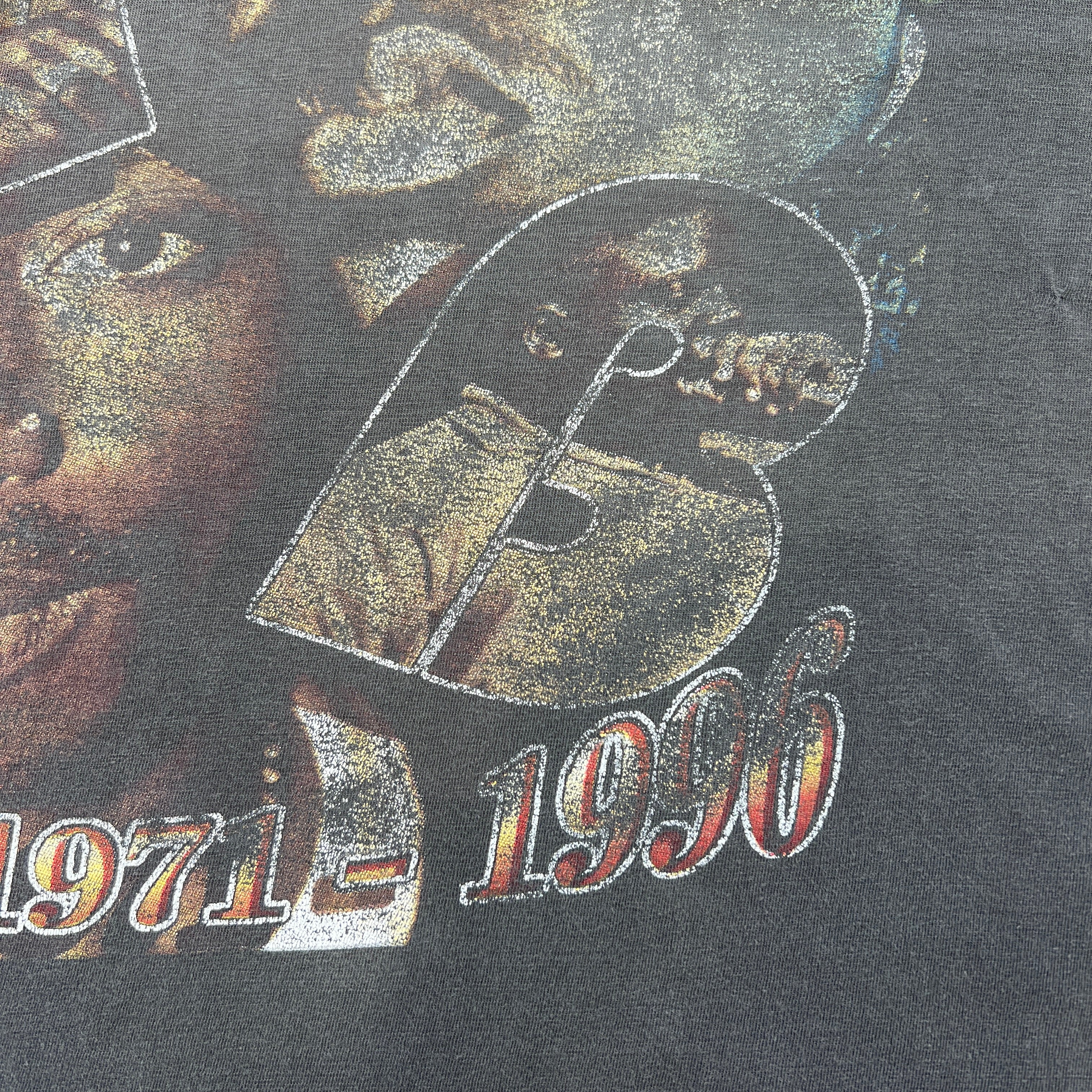 Vintage 90's 2 PAC × The Notorious B.I.G. Memorial Rap Design Short Hills S/S Tee Size XL 90's 2PAC × The Notorious B.I.G. メモリアルラップデザイン ショートヒルズ社製 Tシャツ サイズXL