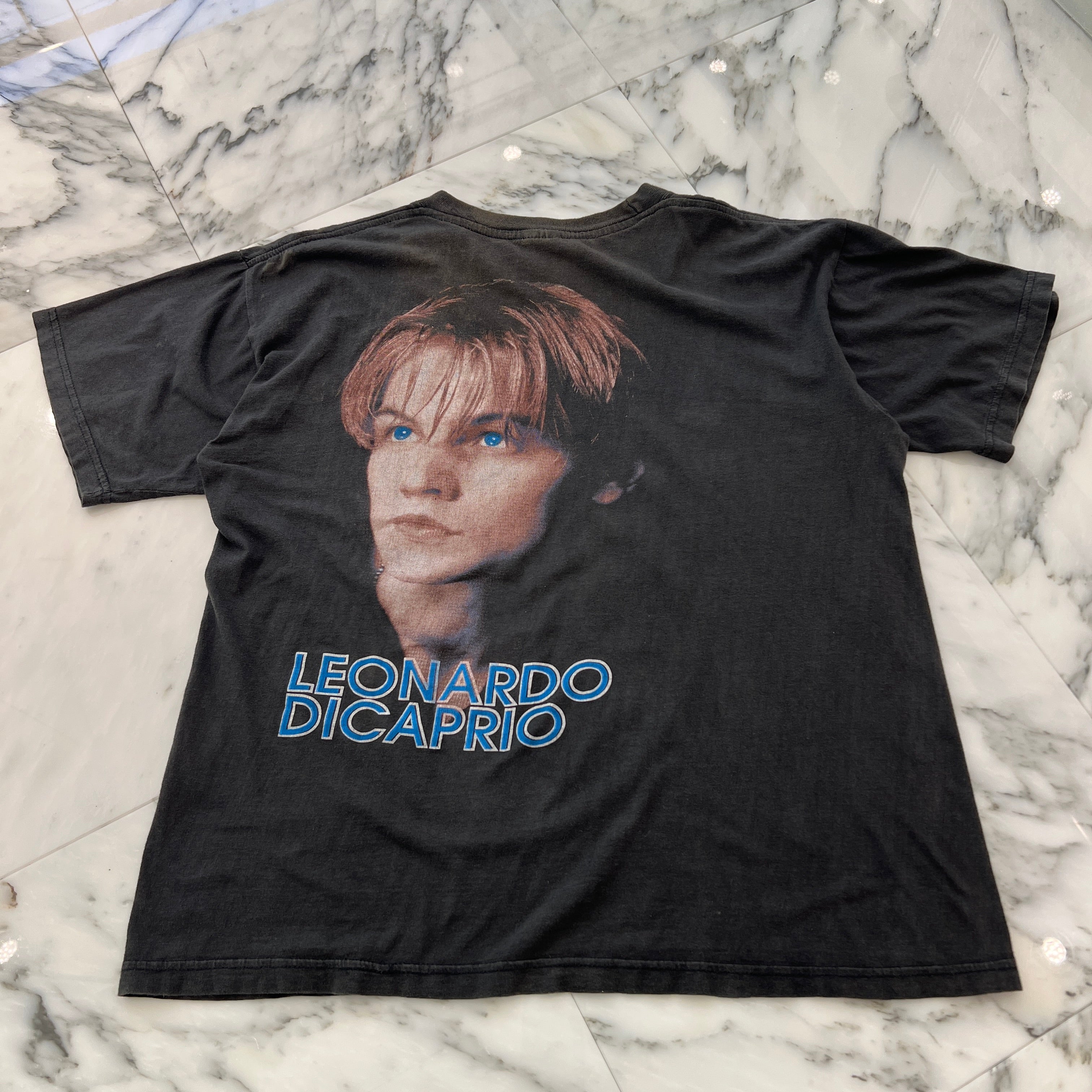 Vintage 90's Leonarld Dicaprio Promotion Photo Firefox S/S Tee 90's レオナルド・デカプリオ プロモーションフォト ファイヤフォックス社製 Tシャツ