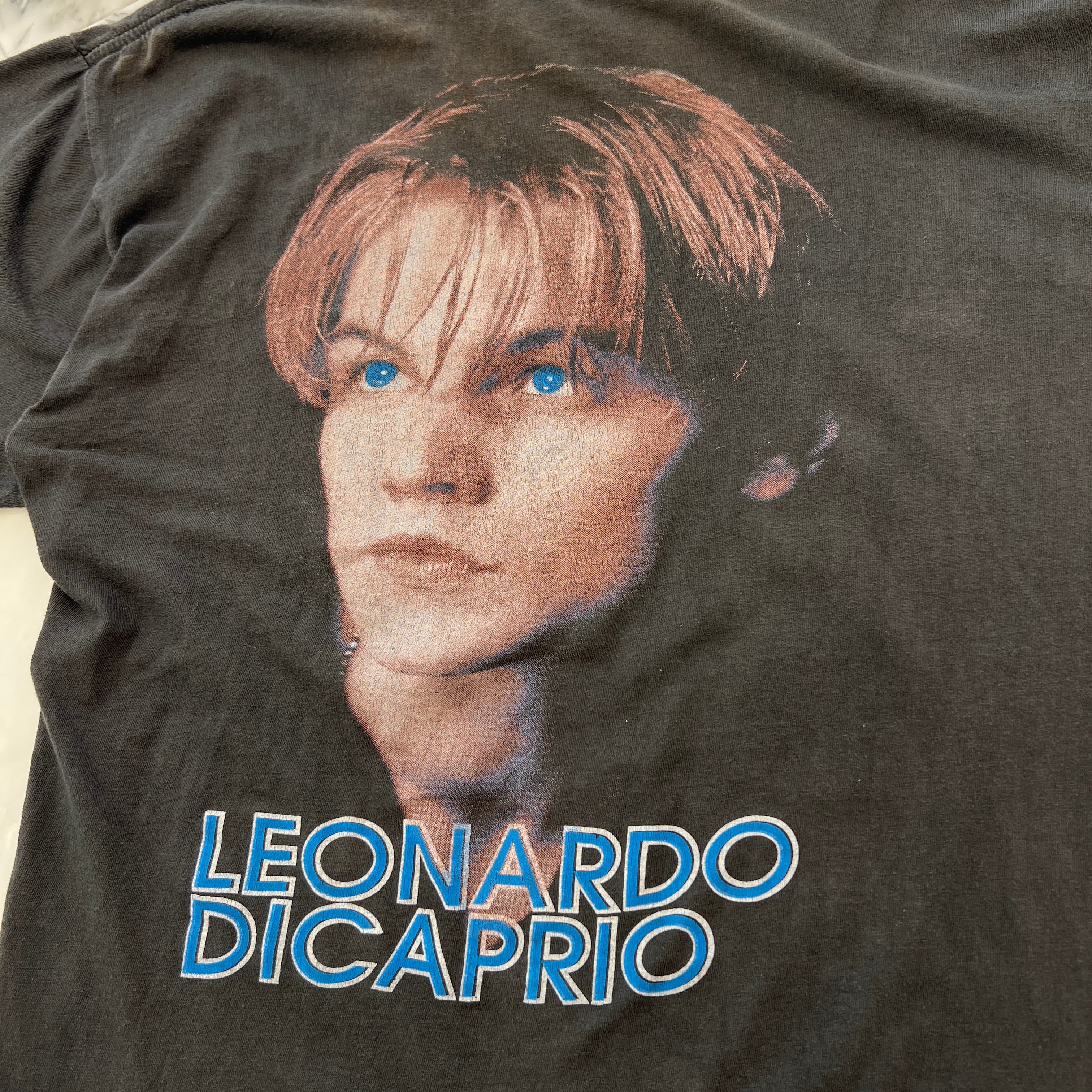 Vintage 90's Leonarld Dicaprio Promotion Photo Firefox S/S Tee 90's レオナルド・デカプリオ プロモーションフォト ファイヤフォックス社製 Tシャツ