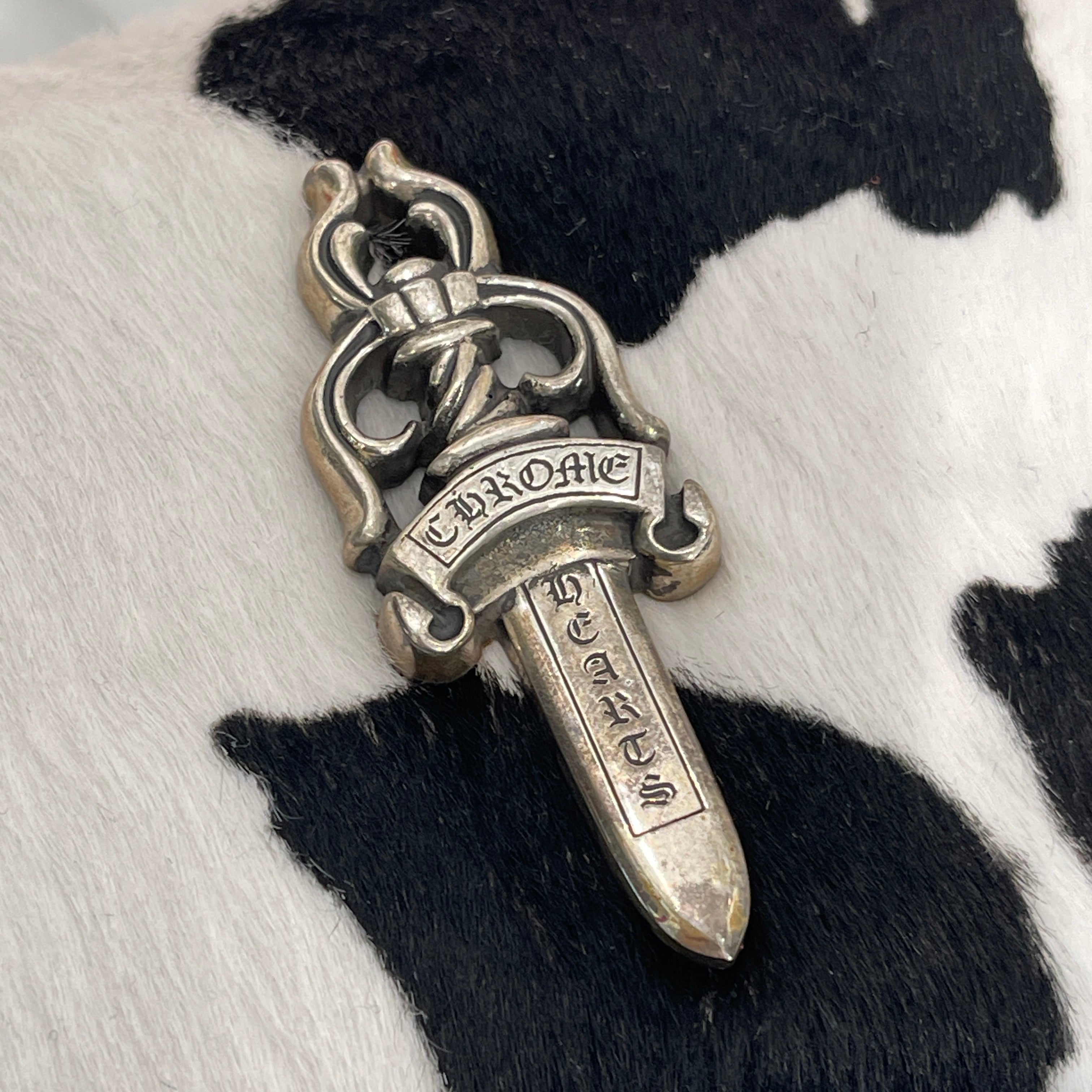 CHROME HEARTS CHICKEN NUGGET Harako Small Leather Shoulder Bag クロムハーツ チキンナゲット ハラコ スモール レザーショルダーバッグ