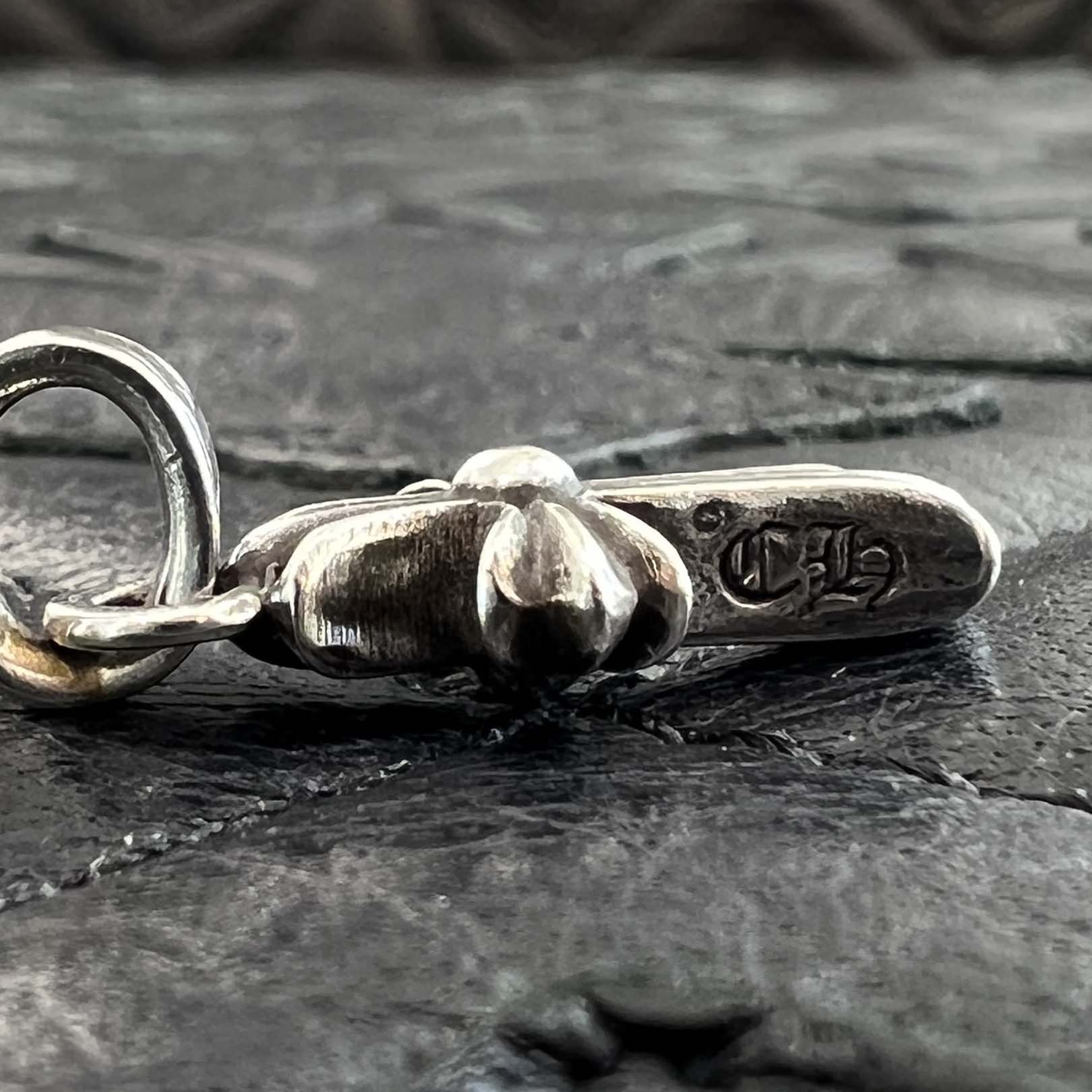 CHROME HEARTS Baby Fat Cross Earring クロムハーツ ベイビーファットクロス ピアス