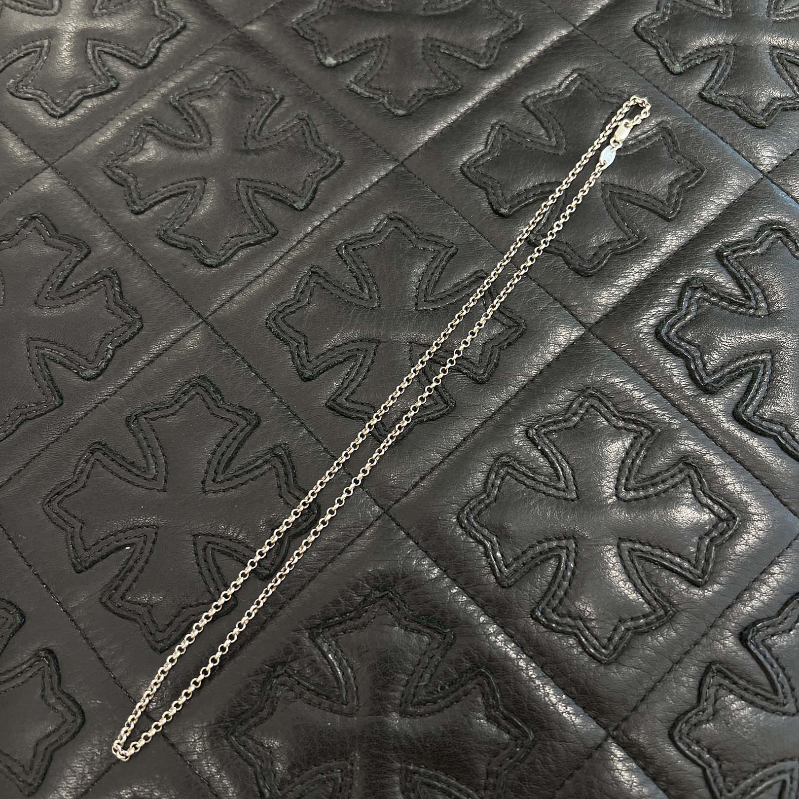 CHROME HEARTS Roll Chain Necklace Size 18 Inch クロムハーツ ロールチェーン ネックレス サイズ18インチ