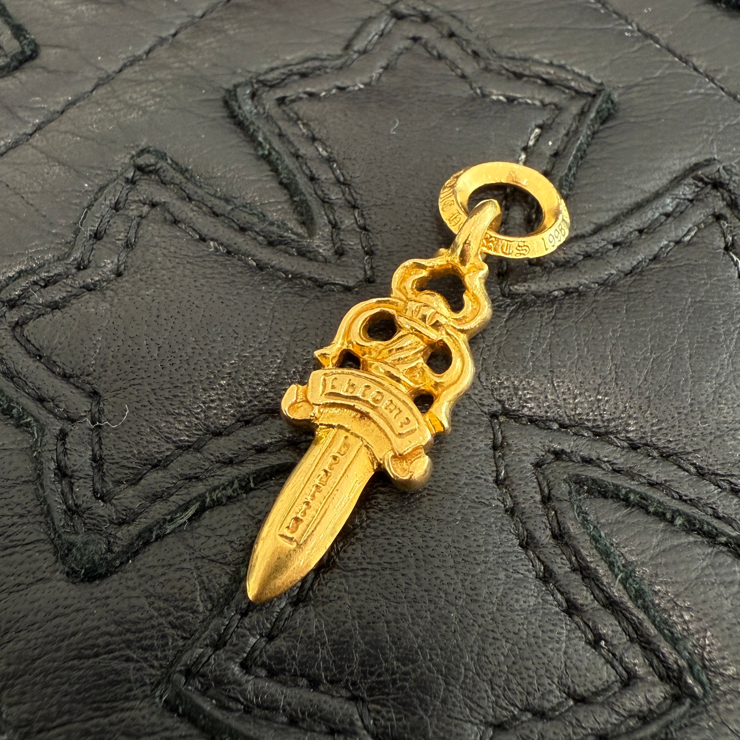 CHROME HEARTS 22K Dagger Charm #5 Pendant Top クロムハーツ 22K ダガーチャーム #5 ペンダントトップ