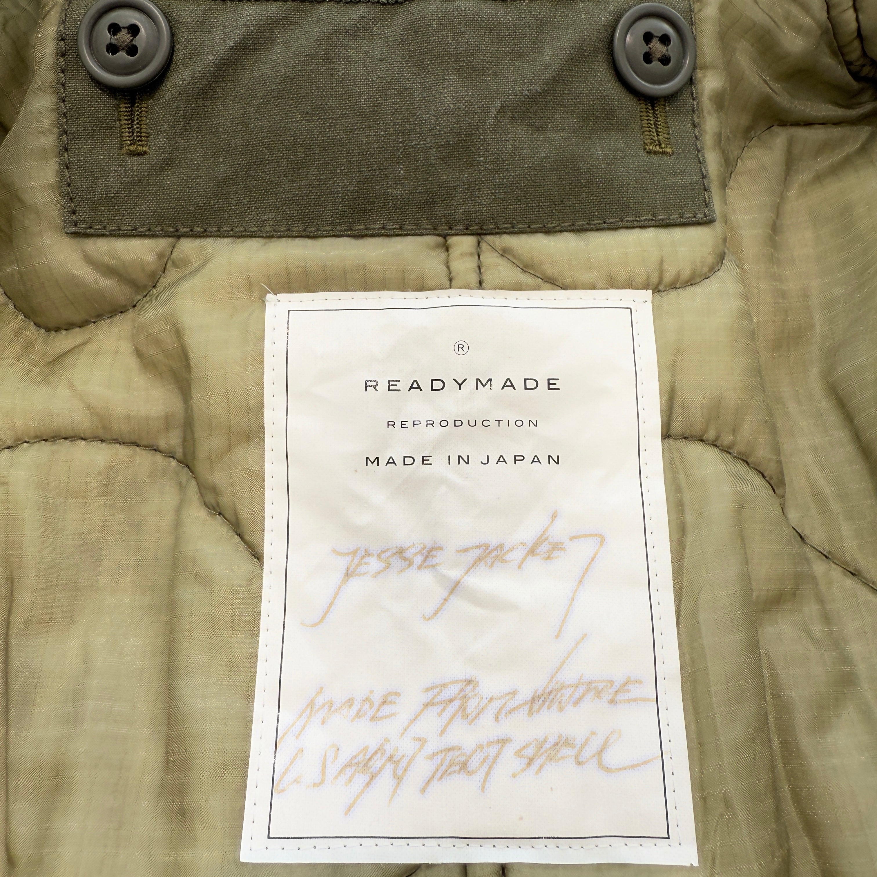 READYMADE 2018AW Jesse Jacket MA-1 Size 1 レディメイド ジェシージャケット MA-1  サイズ1