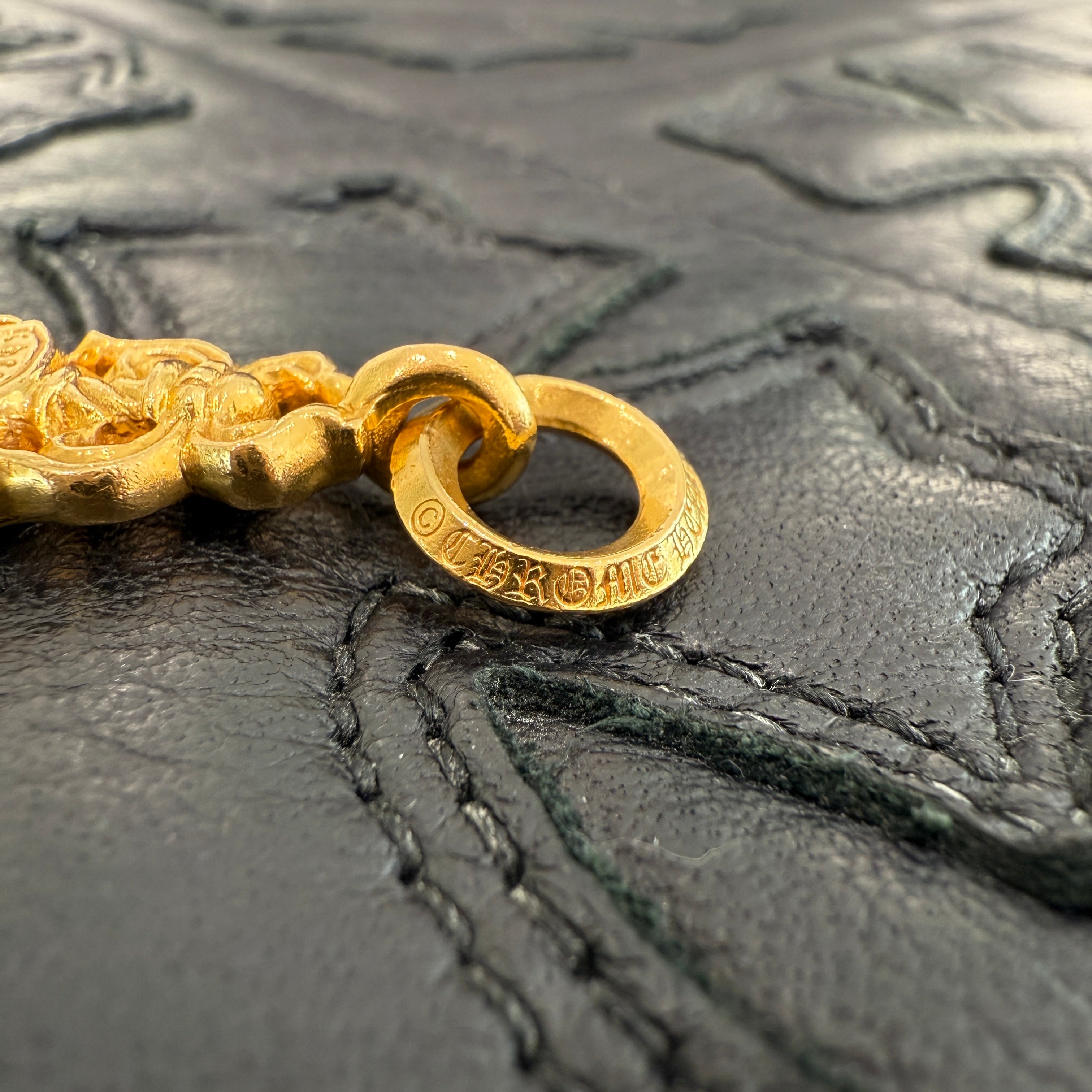 CHROME HEARTS 22K Dagger Charm #5 Pendant Top クロムハーツ 22K ダガーチャーム #5 ペンダントトップ