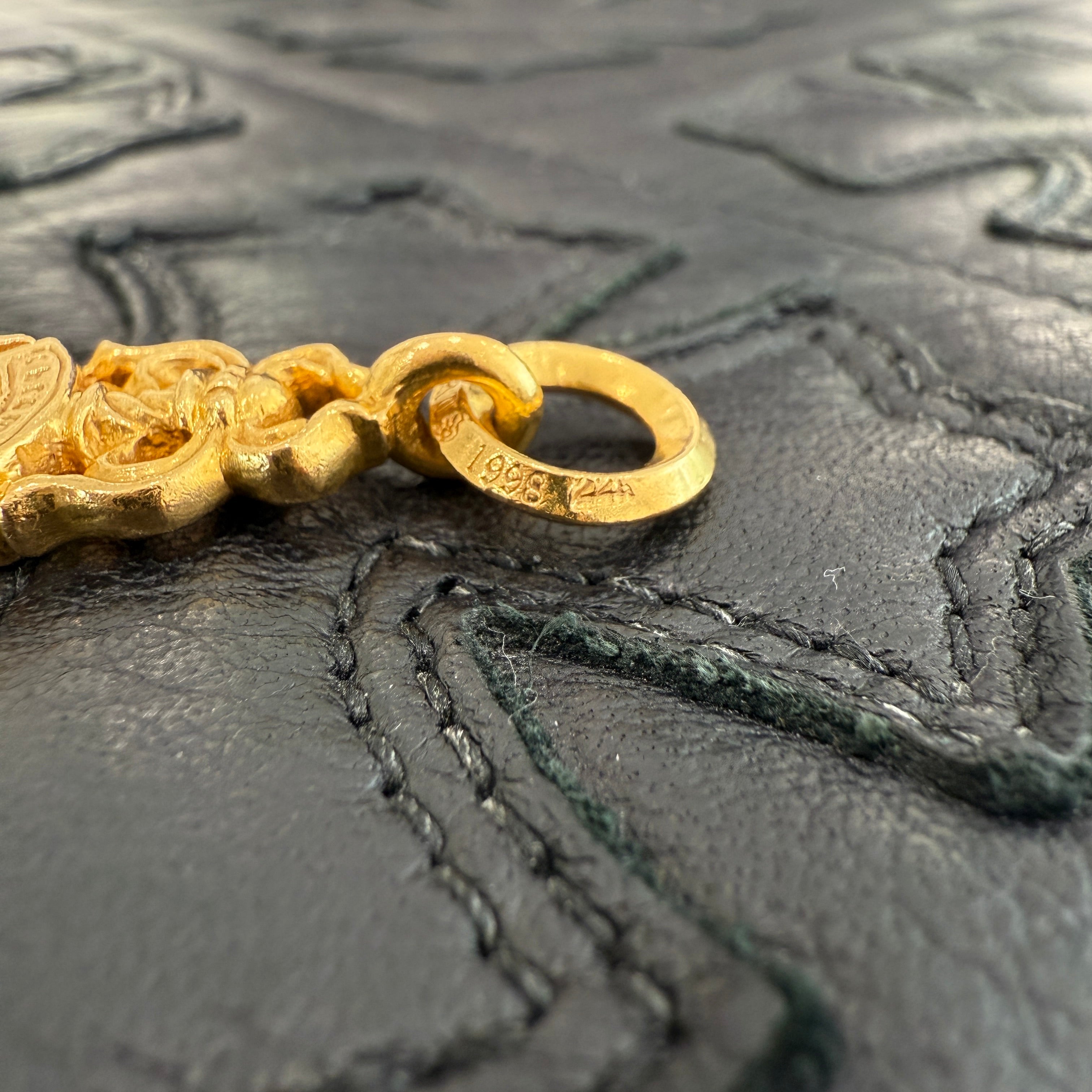 CHROME HEARTS 22K Dagger Charm #5 Pendant Top クロムハーツ 22K ダガーチャーム #5 ペンダントトップ