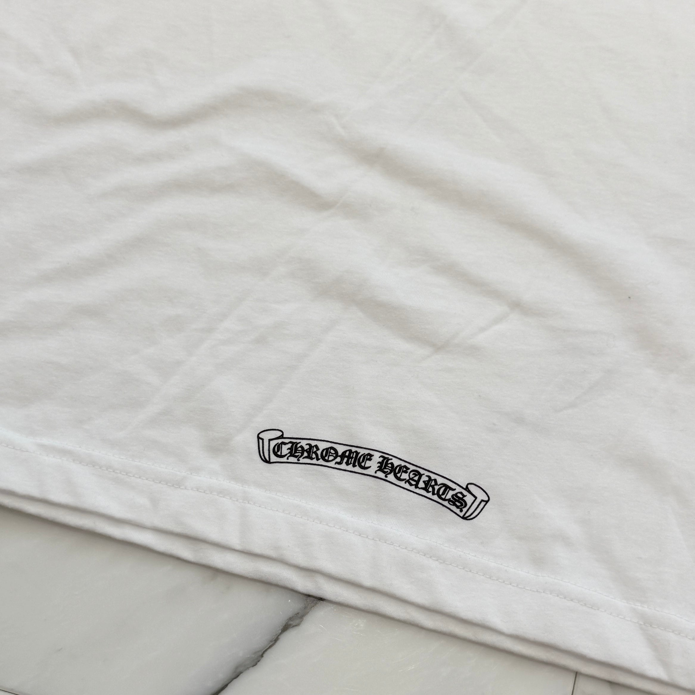 CHROME HEARTS American Flag Vine Dagger Horseshoe Tee Size L クロムハーツ アメリカンフラッグ ヴァインダガーホースシュー Tシャツ サイズL