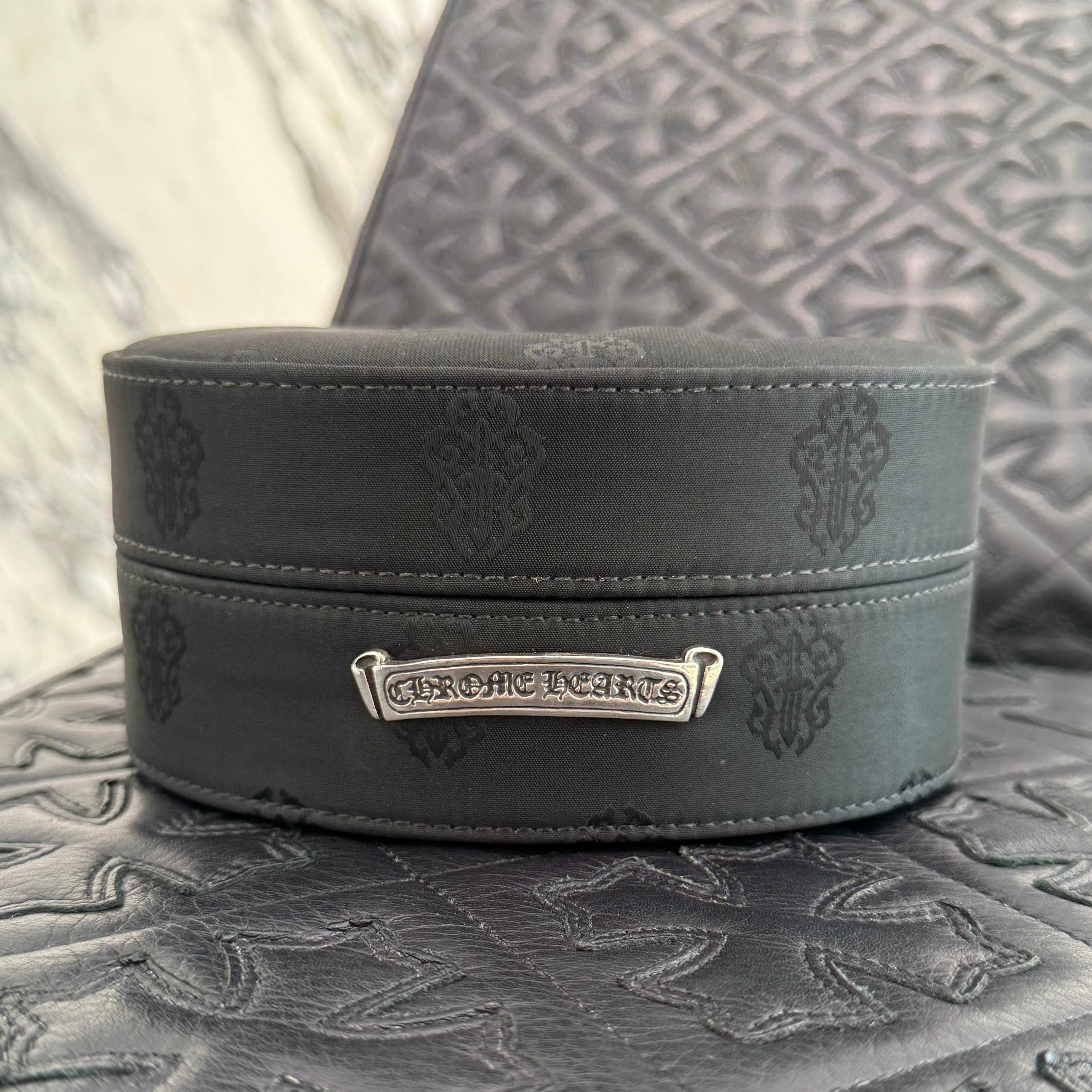 CHROME HEART Scroll Label Jewelry Box クロムハーツ スクロールラベル ジュエリーボックス