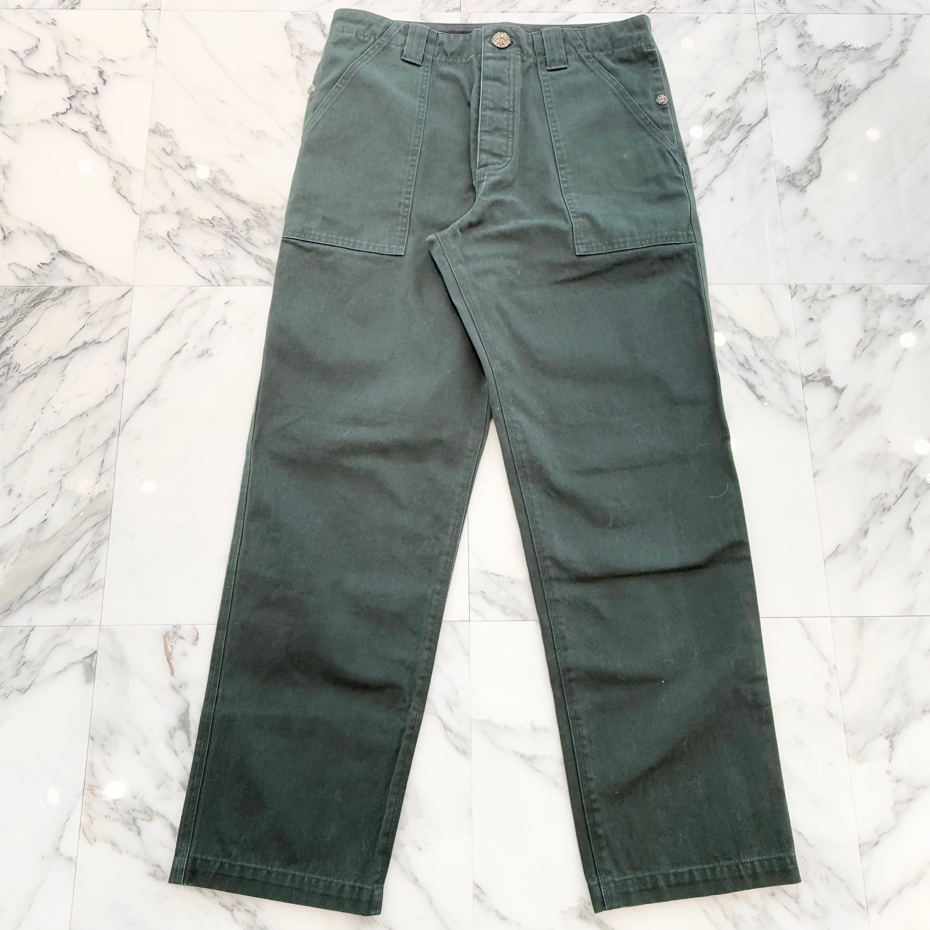 CHROME HEARTS FATIGUE Cross Ball Cargo Pants Size32 クロムハーツ