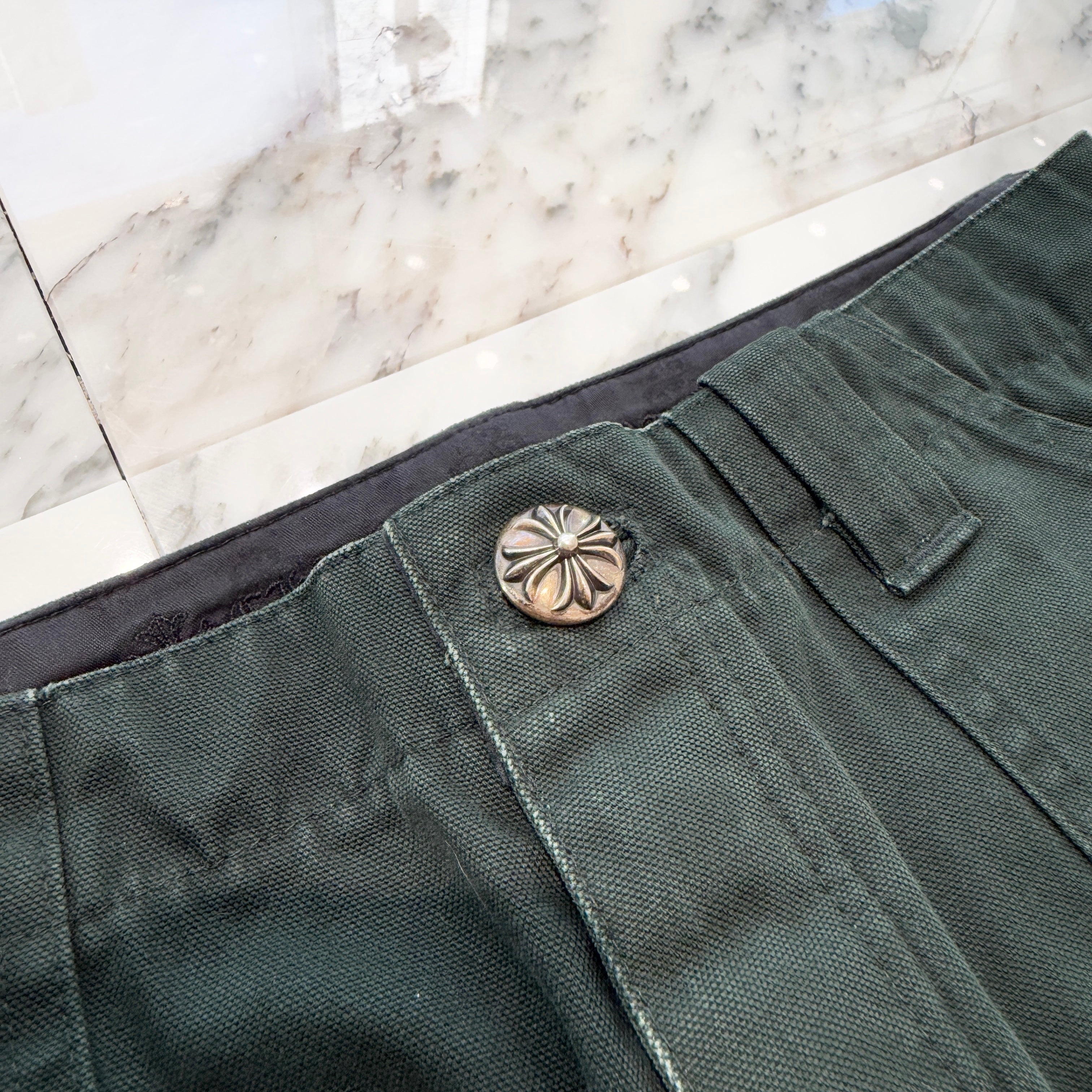 CHROME HEARTS FATIGUE Cross Ball Cargo Pants Size32 クロムハーツ ファティーグ クロスボール カーゴパンツ サイズ32