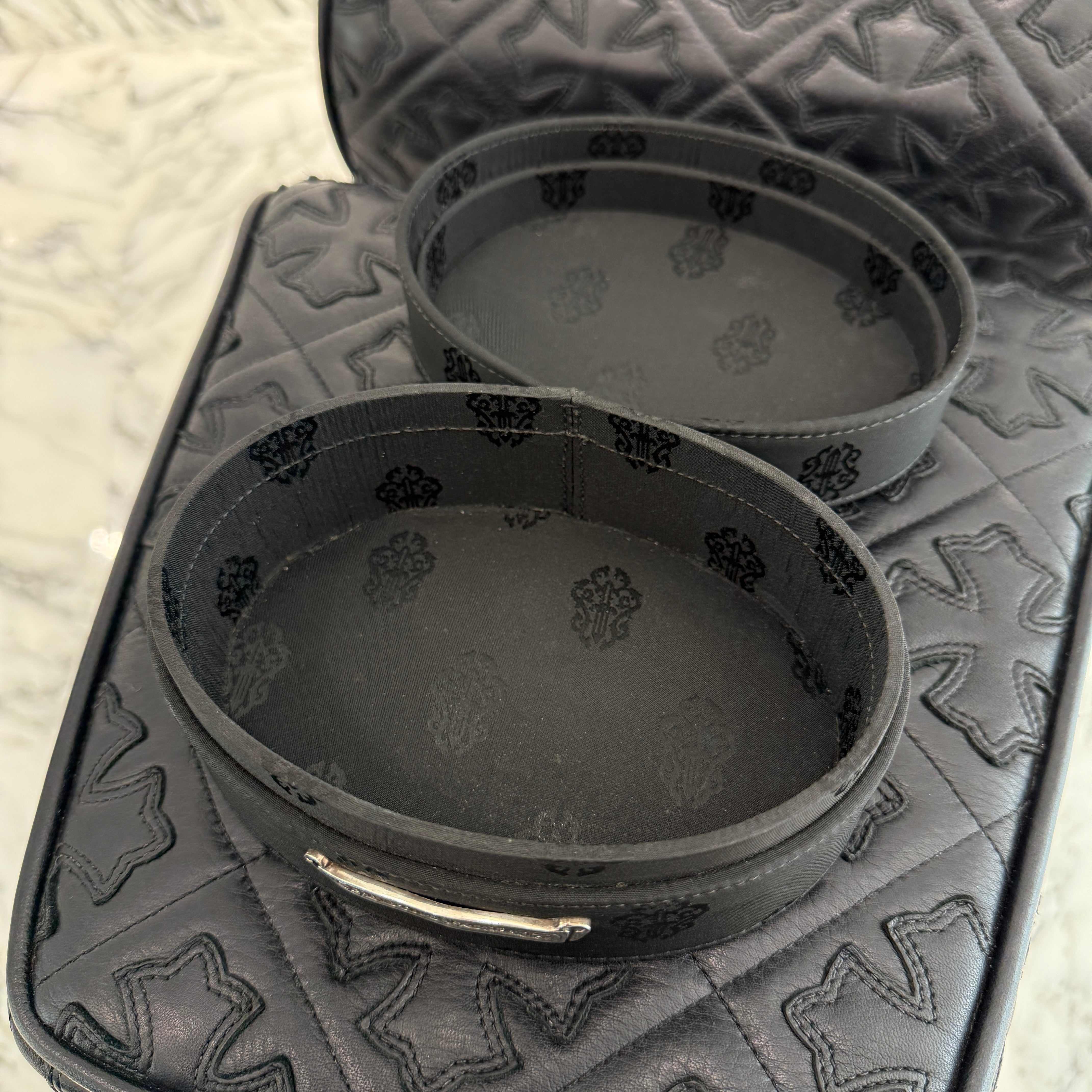 CHROME HEART Scroll Label Jewelry Box クロムハーツ スクロールラベル ジュエリーボックス