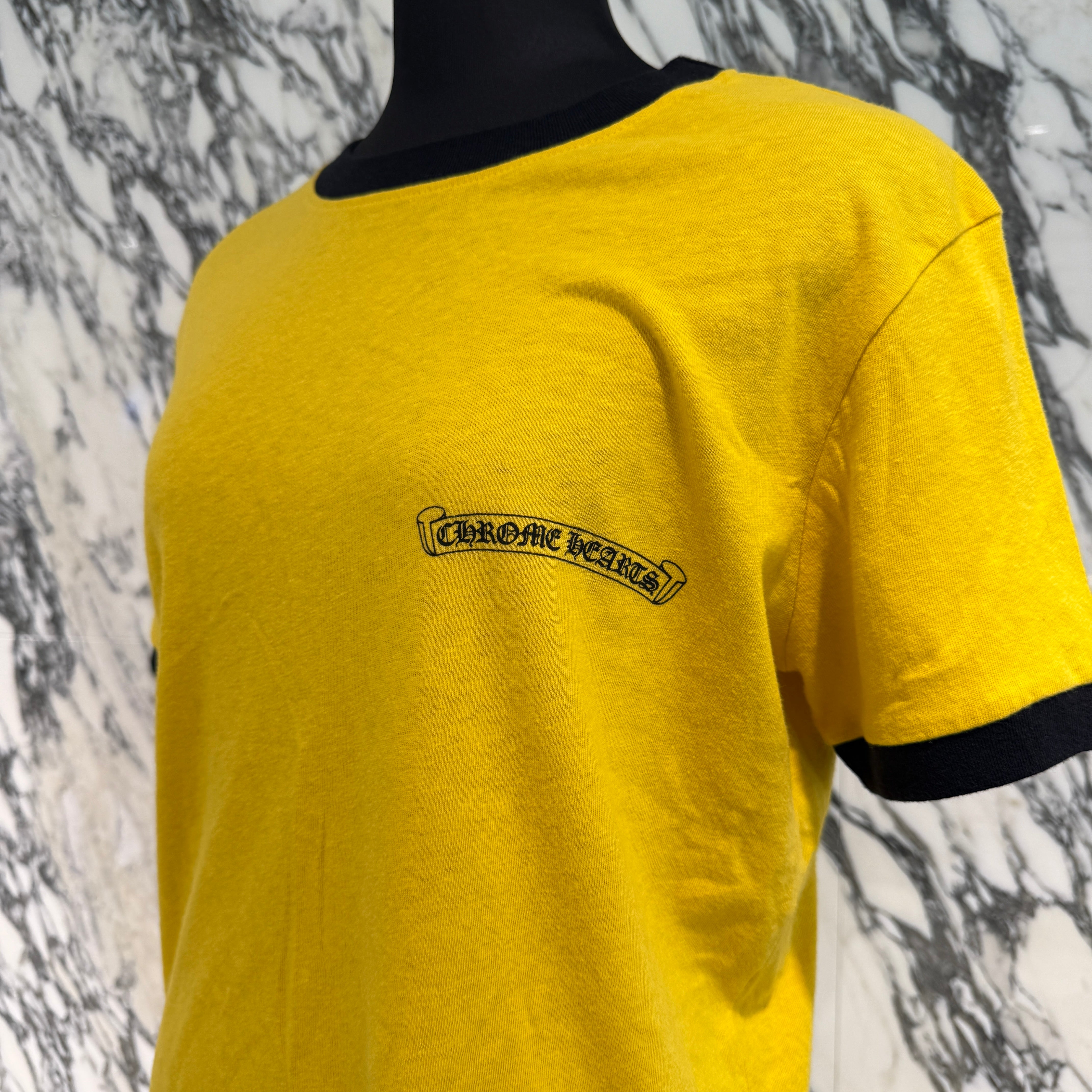 CHROME HEARTS イエロー Tシャツ tシャツ イエロー（黄色）系 CHROME HEARTS(クロムハーツ