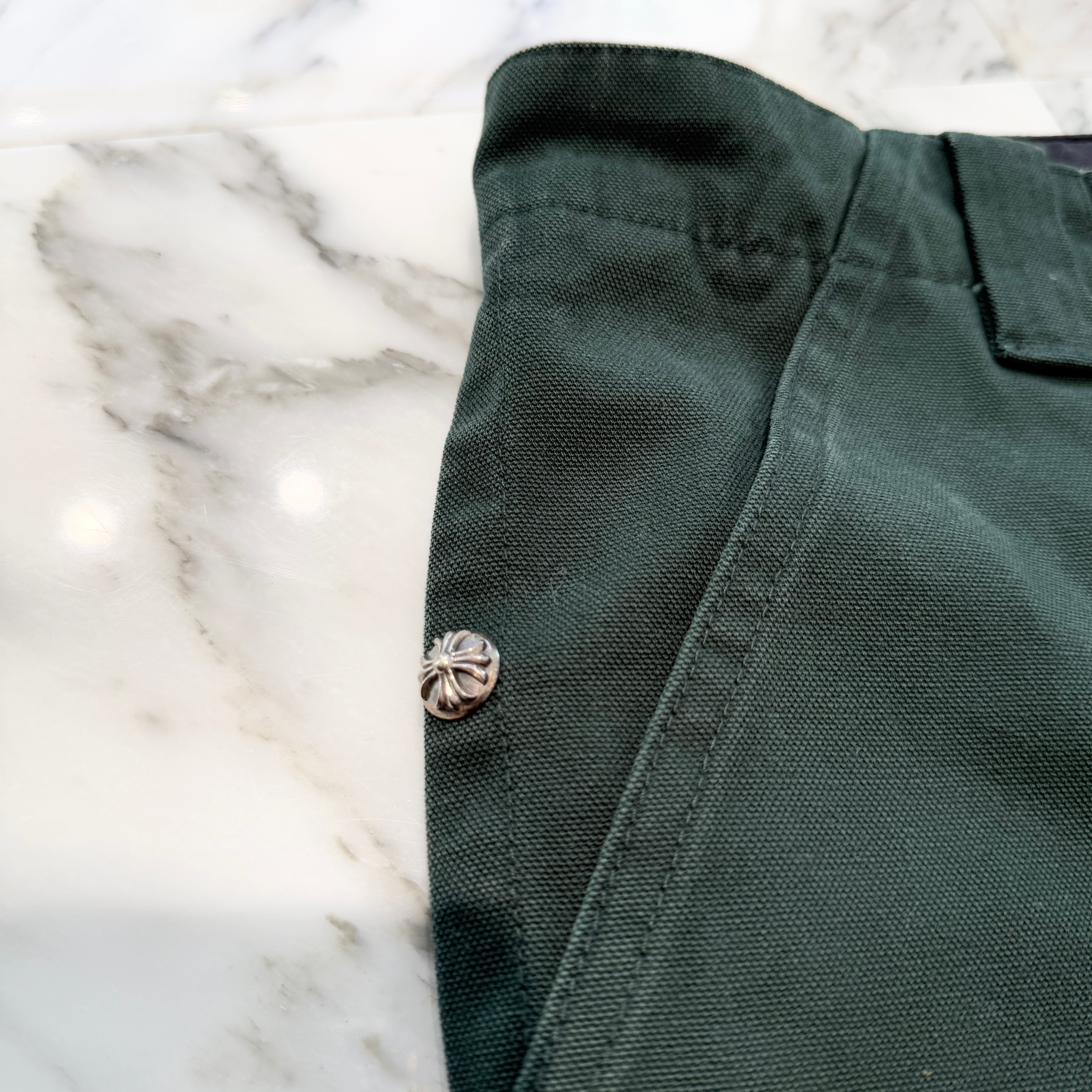 CHROME HEARTS FATIGUE Cross Ball Cargo Pants Size32 クロムハーツ