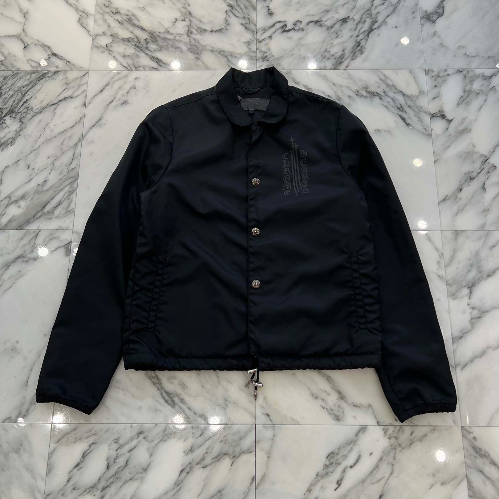 CHROME HEARTS Made In Hollywood CH Plus Eye Chart Coach Jacket Size M クロムハーツ メイドインハリウッド CHプラス アイチャート コーチジャケット サイズM