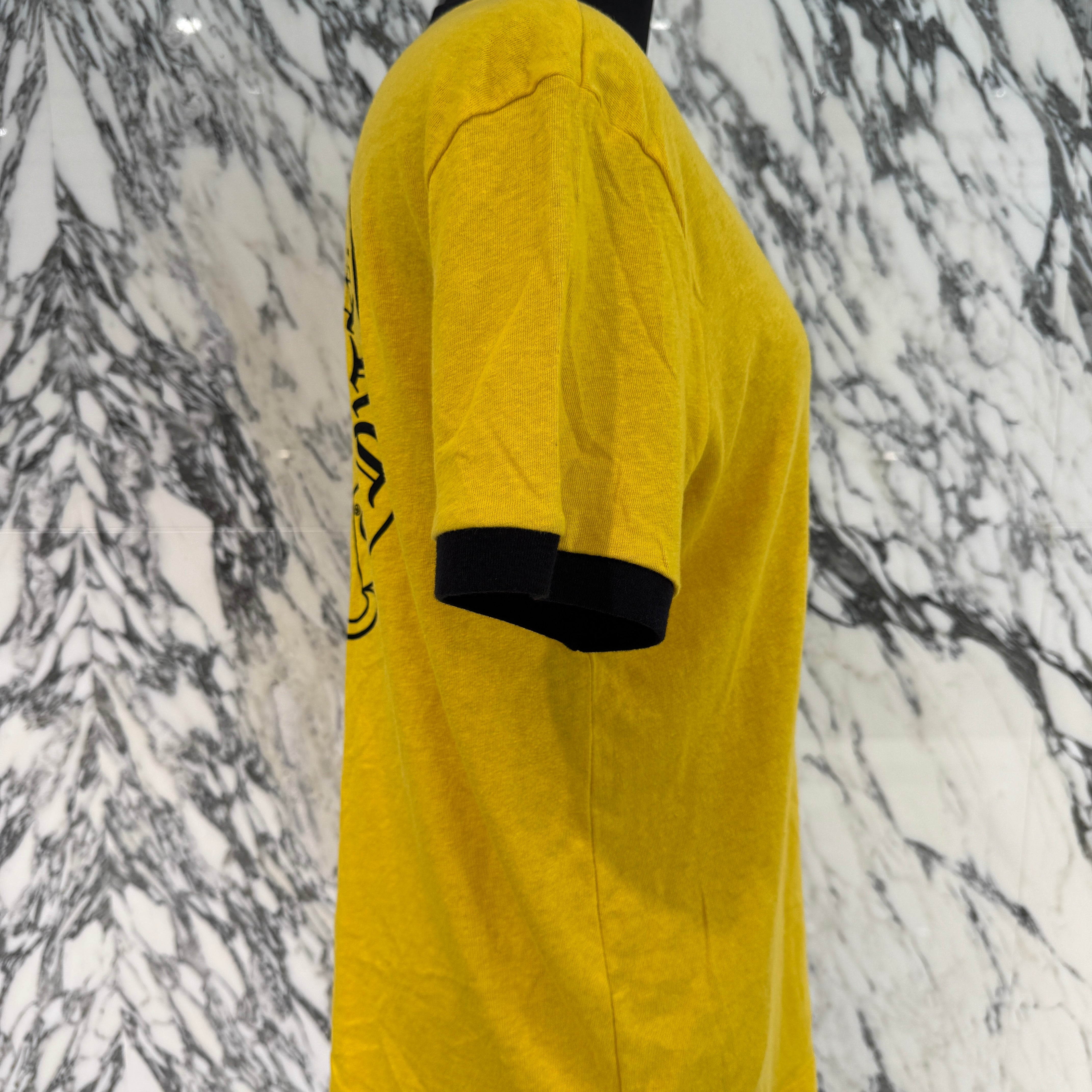 CHROME HEARTS Back Horseshoe Print Ringer Tee Size M クロムハーツ バックホースシュープリント リンガーTシャツ サイズM