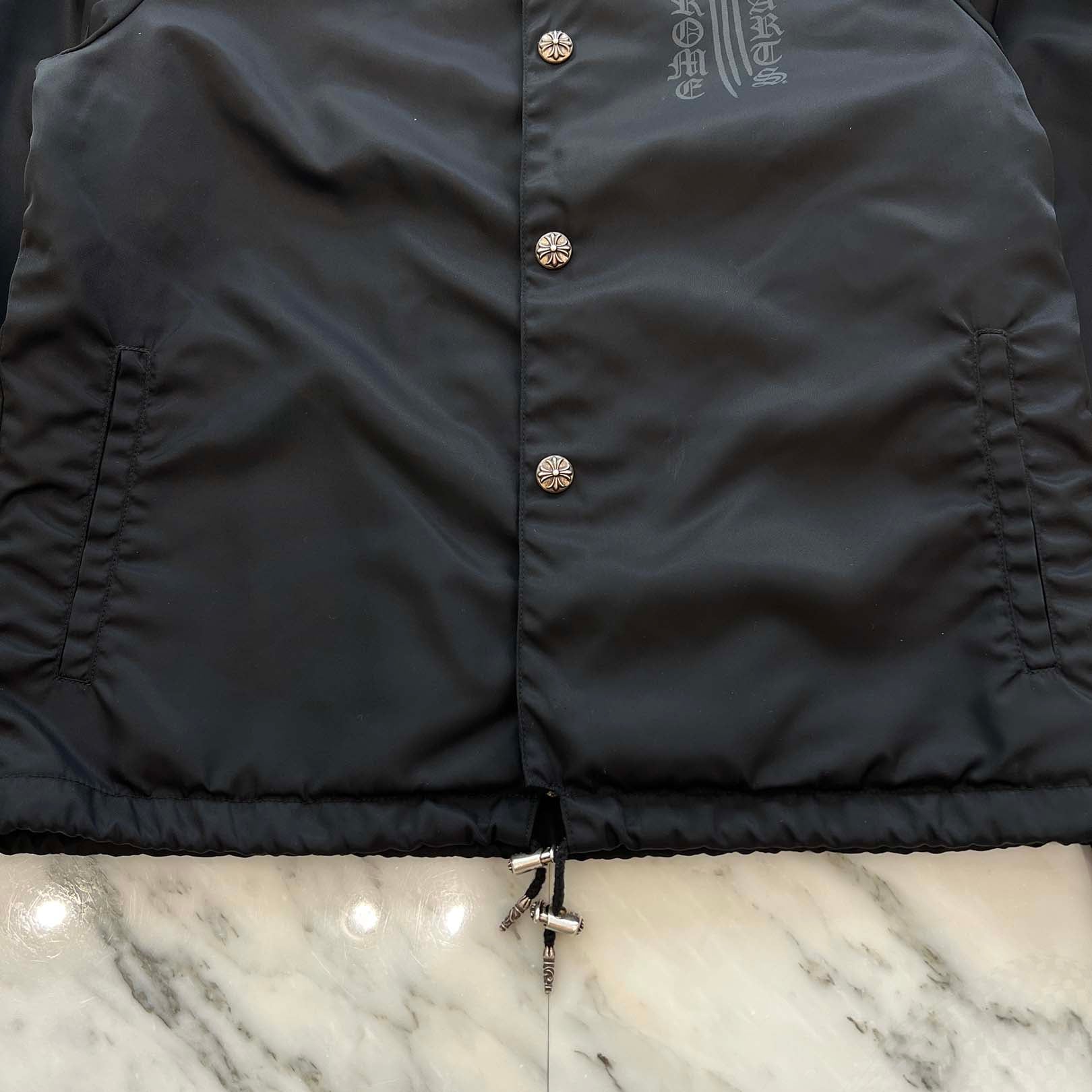 CHROME HEARTS Made In Hollywood CH Plus Eye Chart Coach Jacket Size M クロムハーツ メイドインハリウッド CHプラス アイチャート コーチジャケット サイズM