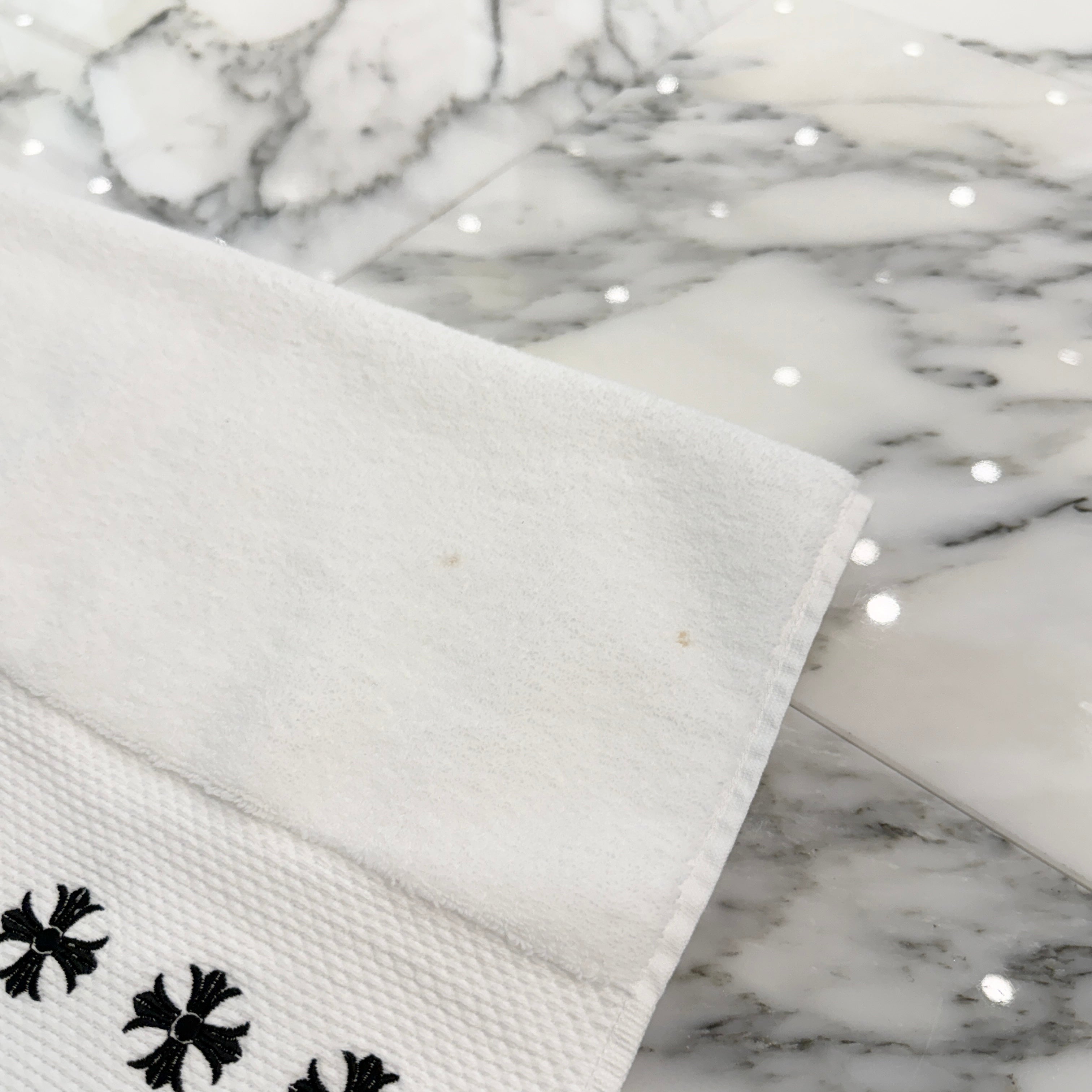 CHROME HEARTS CH Plus Horseshoe Embroidery Towel クロムハーツ CHプラス ホースシュー 刺繍 タオル