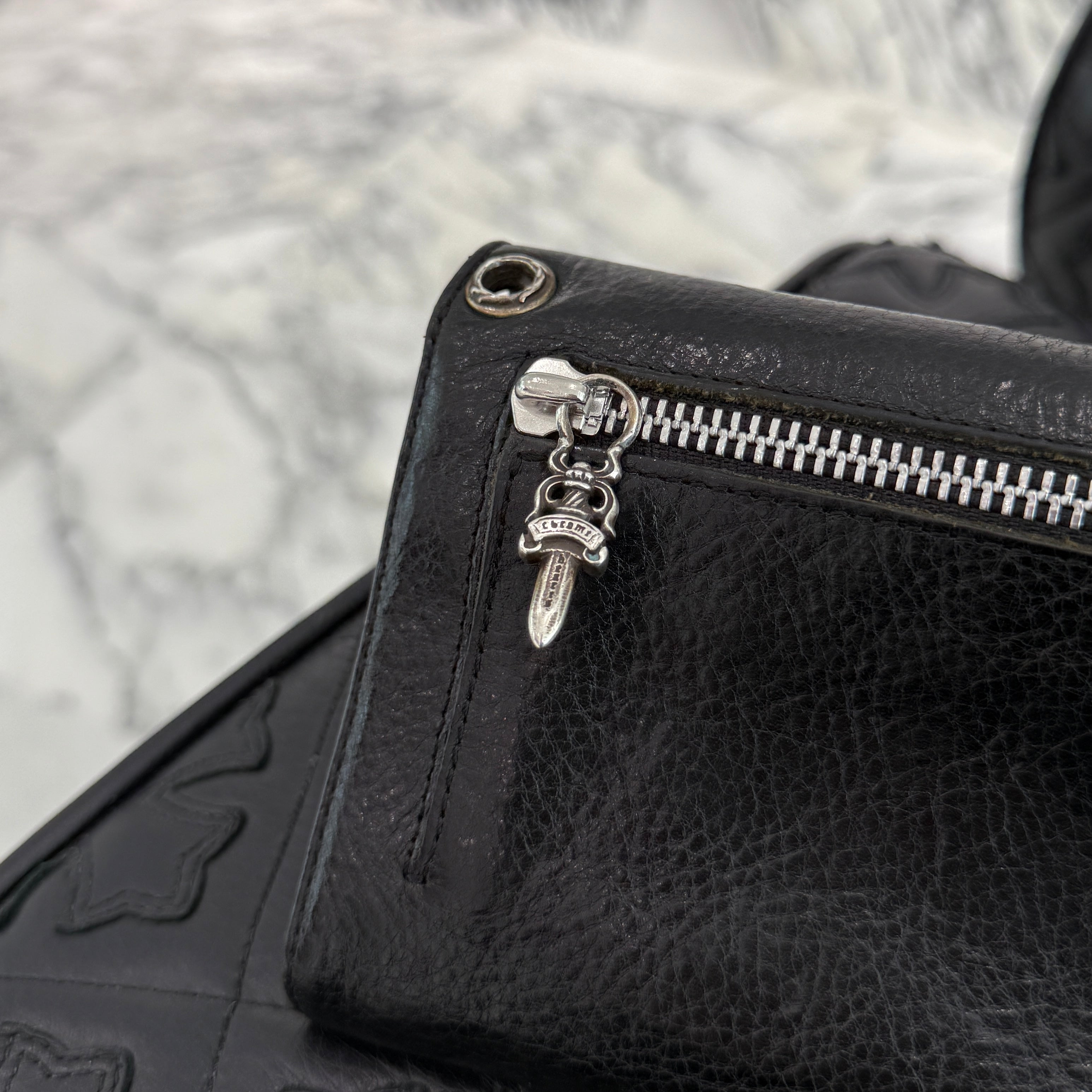 CHROME HEARTS Wave Cross Ball Wallet クロムハーツ ウェーブ クロスボール ウォレット