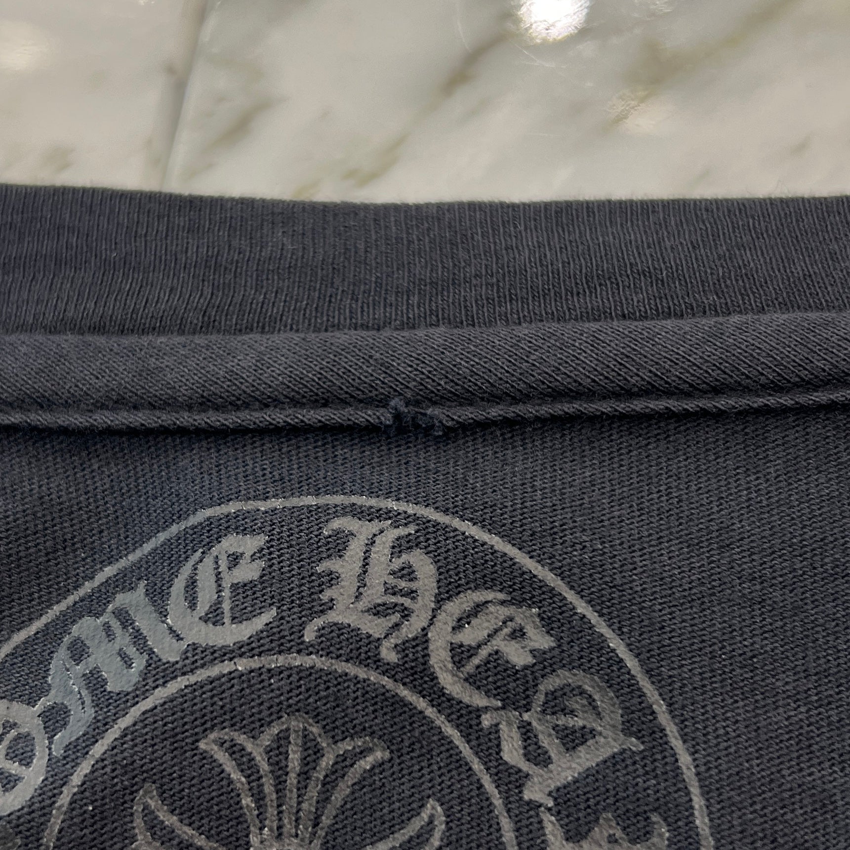 CHROME HEARTS Miami Limited PRO FOTI Front Print Long Sleeve Tee Size L クロムハーツ マイアミリミテッド プロフォティ フロントプリント ロングスリーブ Tシャツ サイズL