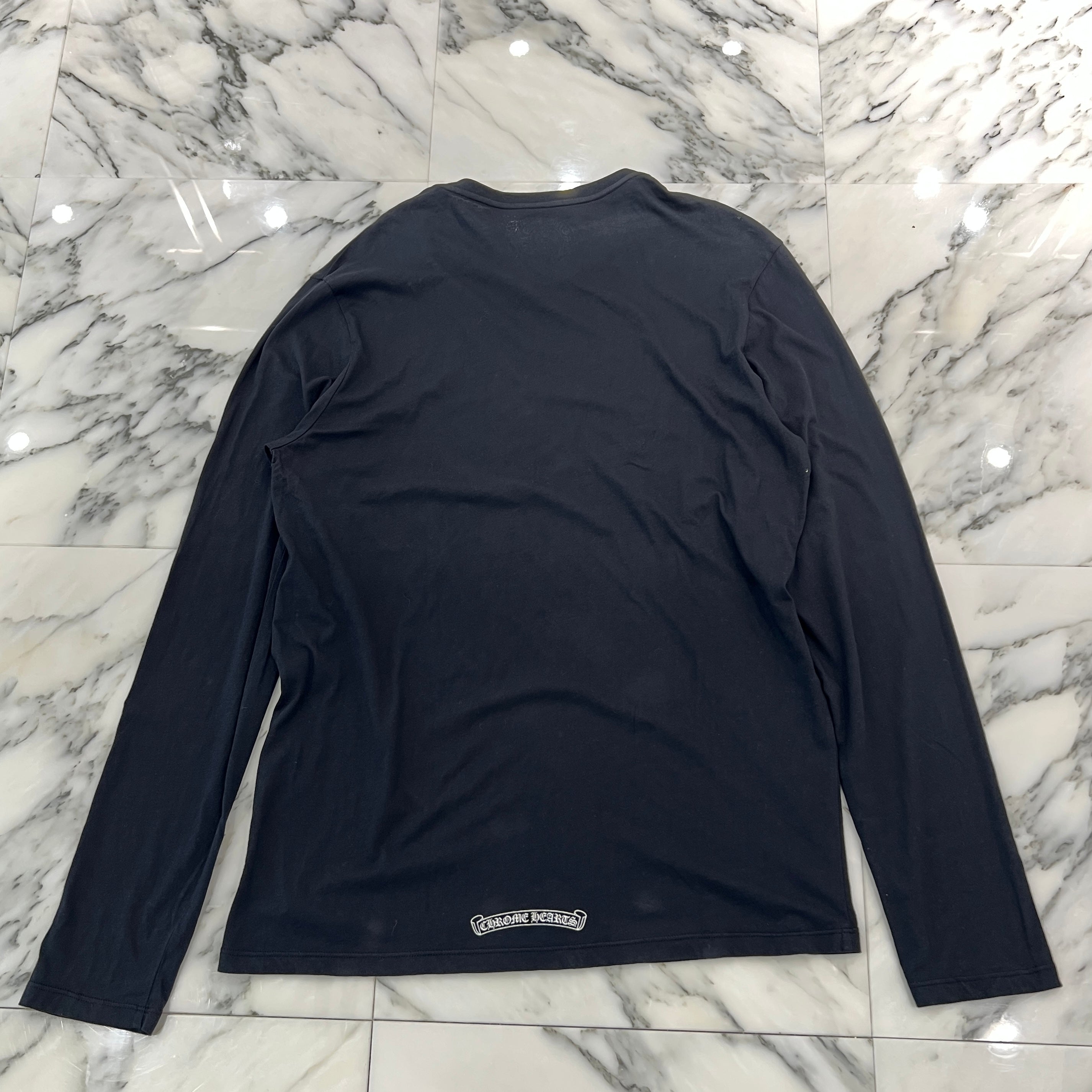 CHROME HEARTS Miami Limited PRO FOTI Front Print Long Sleeve Tee Size L クロムハーツ マイアミリミテッド プロフォティ フロントプリント ロングスリーブ Tシャツ サイズL