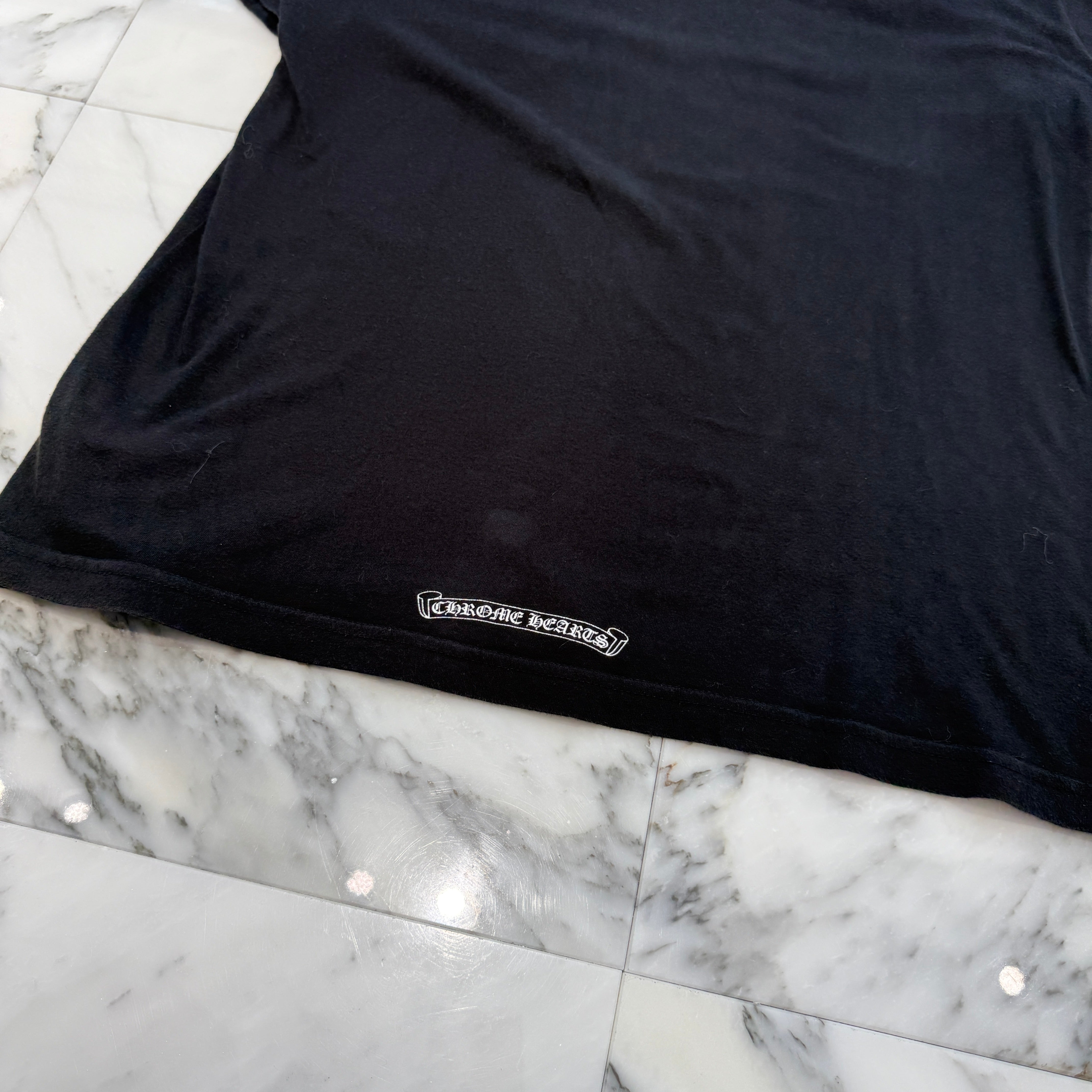 CHROME HEARTS Tokyo Scroll Label Logo Tee Size L クロムハーツ 東京限定 スクロールラベルロゴ Tシャツ サイズL