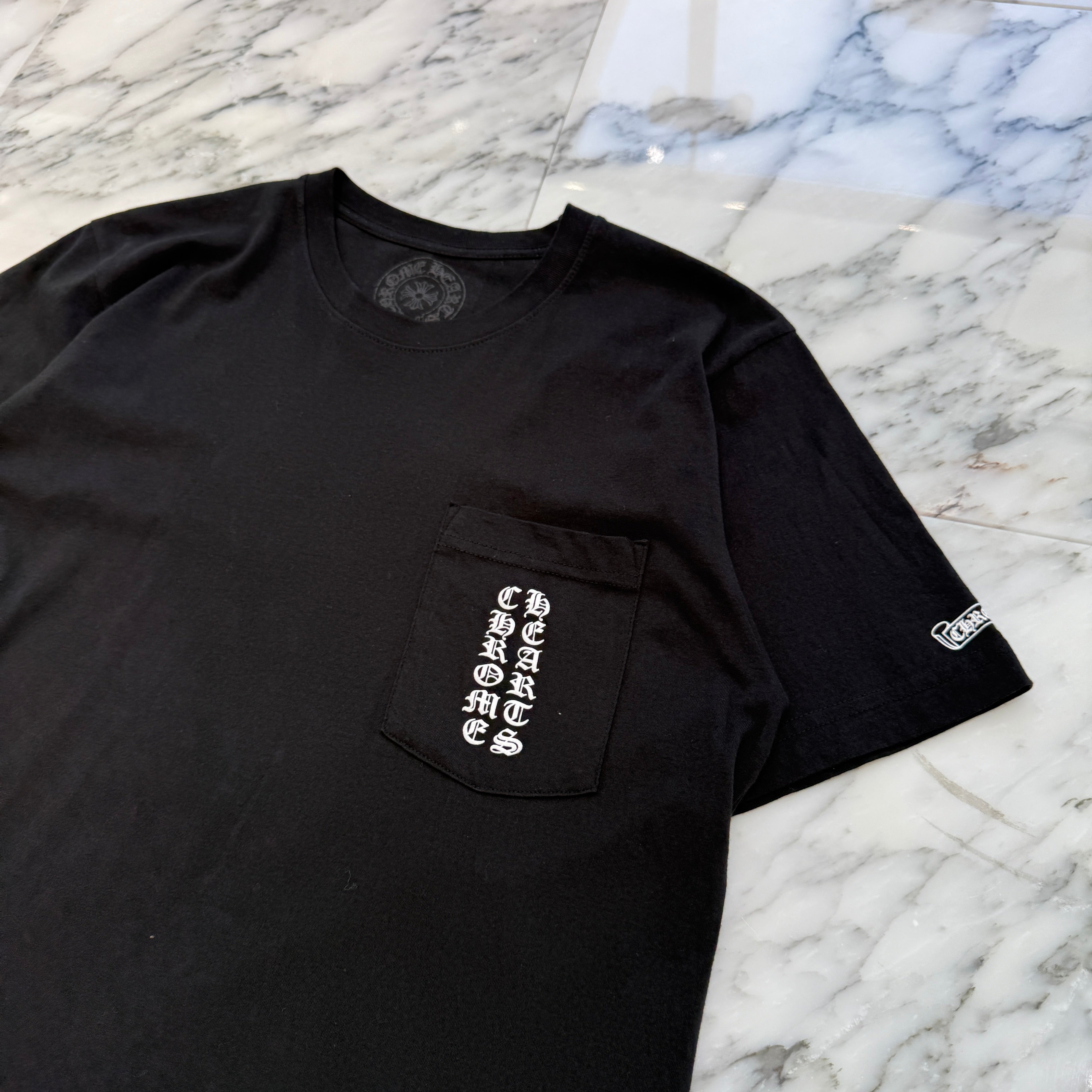 CHROME HEARTS Osaka Scroll Label Logo Tee Size M クロムハーツ 大阪限定 スクロールラベルロゴ Tシャツ サイズM