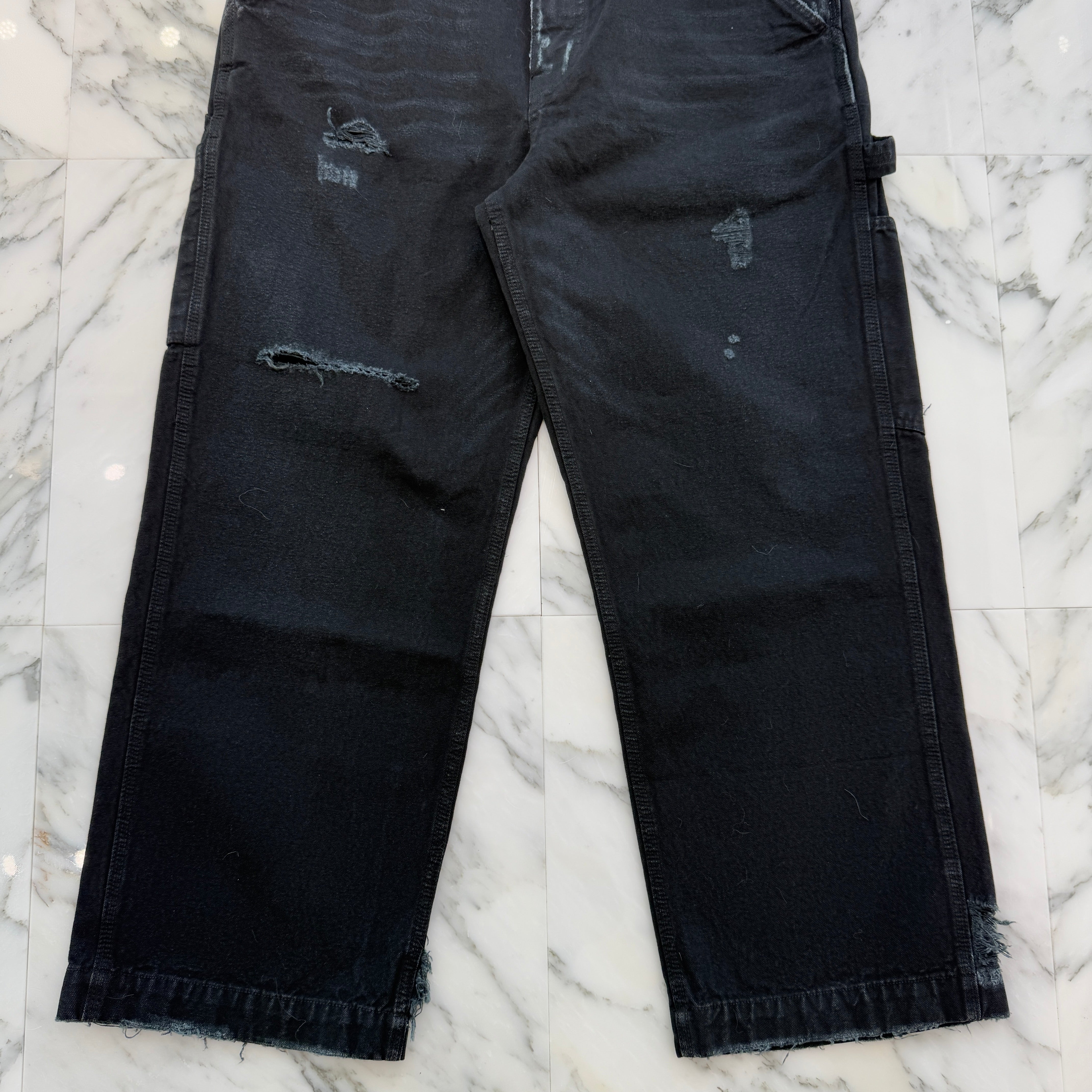 Enfants Riches Déprimés 2024AW Paint Damage Denim Pants "FADED BLK" 324203 42517 Size 38 アンファン リッシュ デプリメ ペイント ダメージ デニムパンツ "フェイドブラック" サイズ38