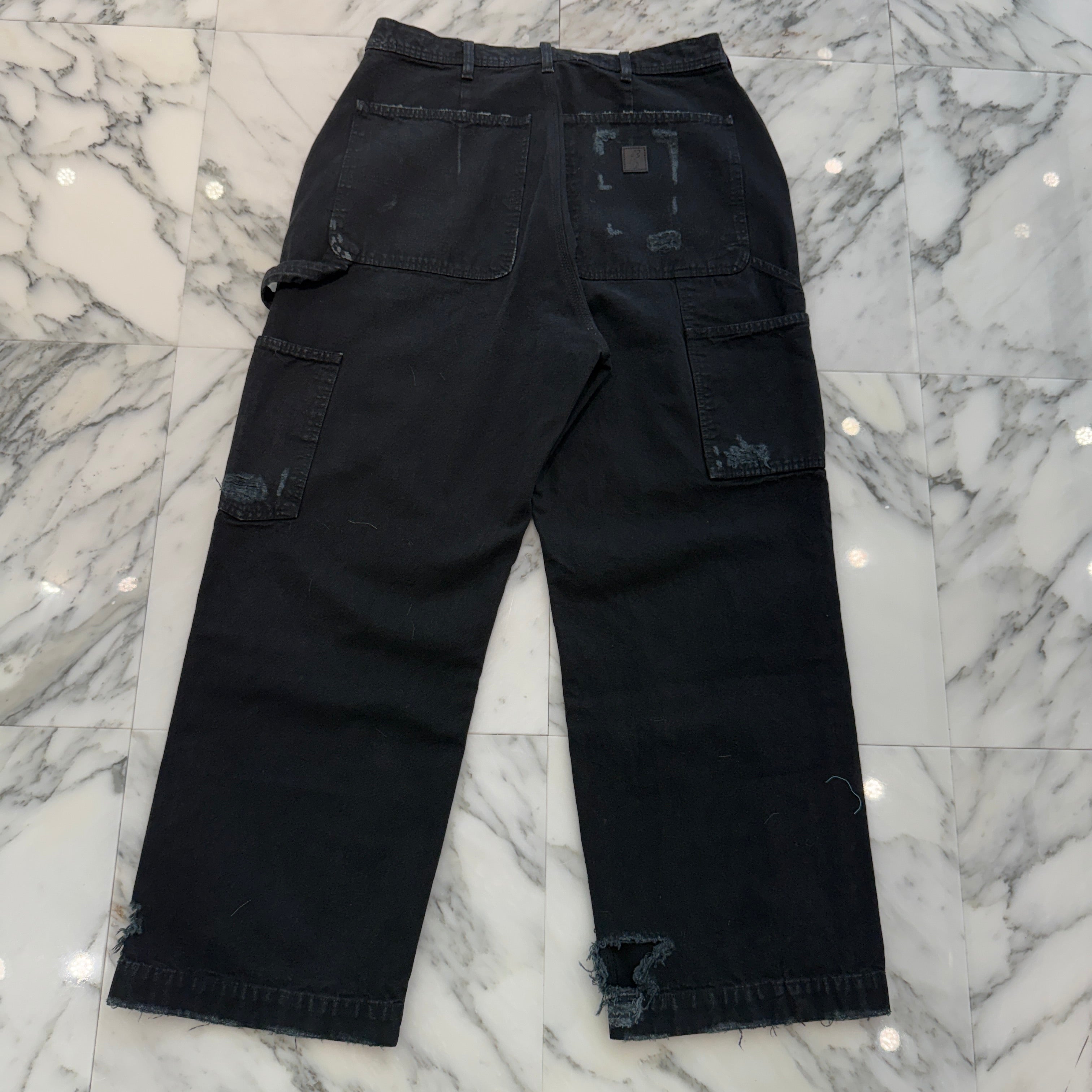 Enfants Riches Déprimés 2024AW Paint Damage Denim Pants "FADED BLK" 324203 42517 Size 38 アンファン リッシュ デプリメ ペイント ダメージ デニムパンツ "フェイドブラック" サイズ38