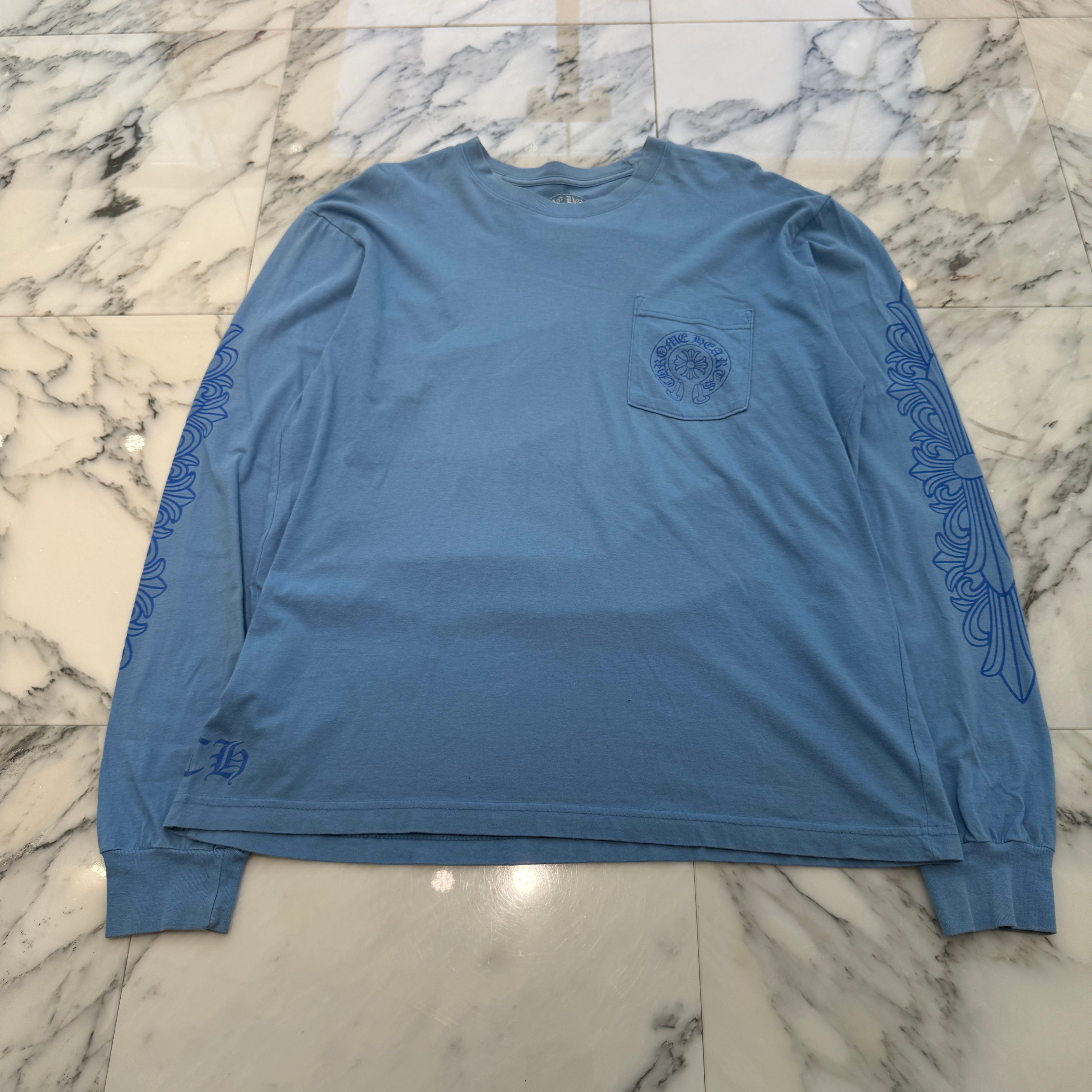 CHROME HEARTS MIAMI Limited Horseshoe Long Sleeve Tee Size L クロムハーツ マイアミ限定 ホースシューロングスリーブTシャツ サイズL