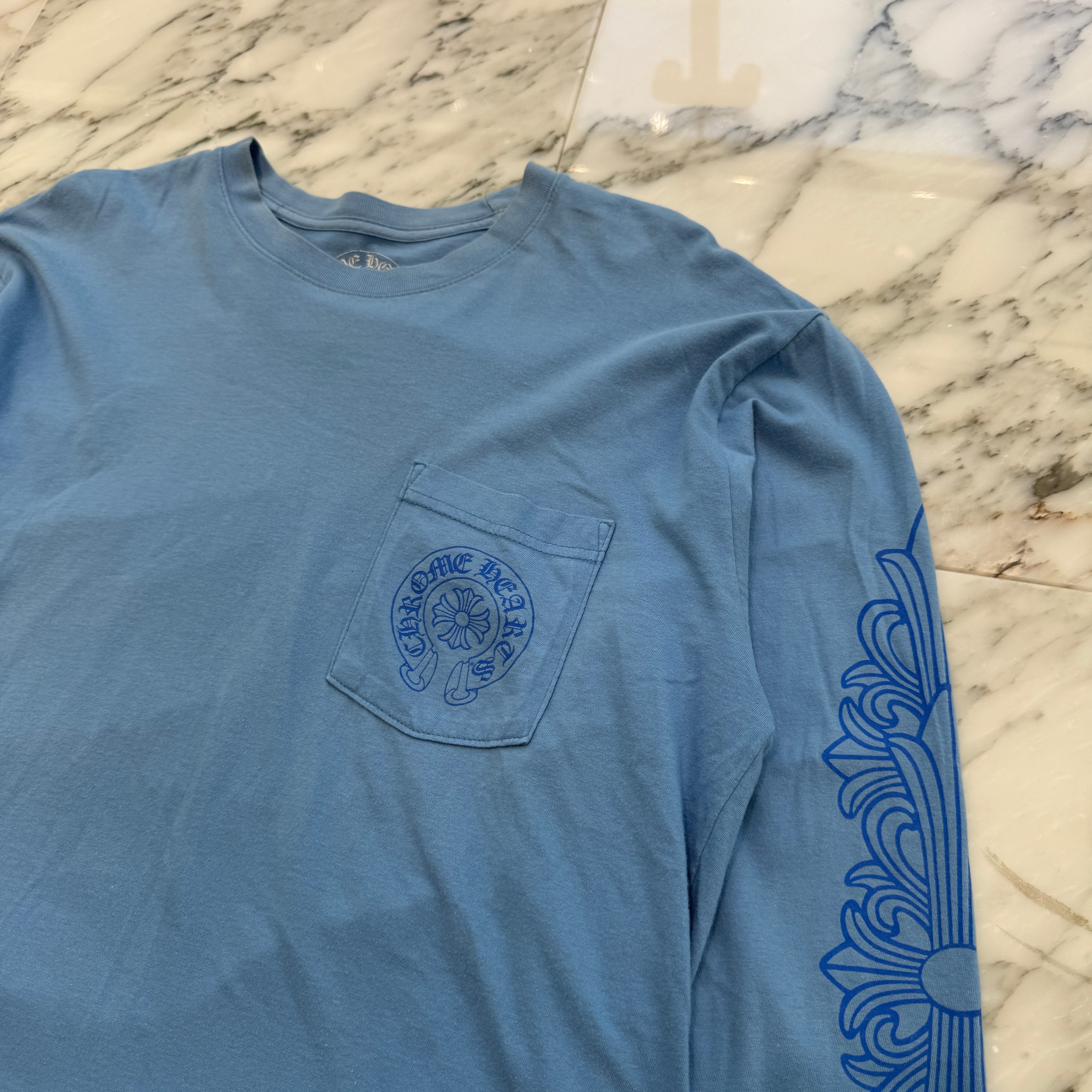 CHROME HEARTS MIAMI Limited Horseshoe Long Sleeve Tee Size L クロムハーツ マイアミ限定 ホースシューロングスリーブTシャツ サイズL