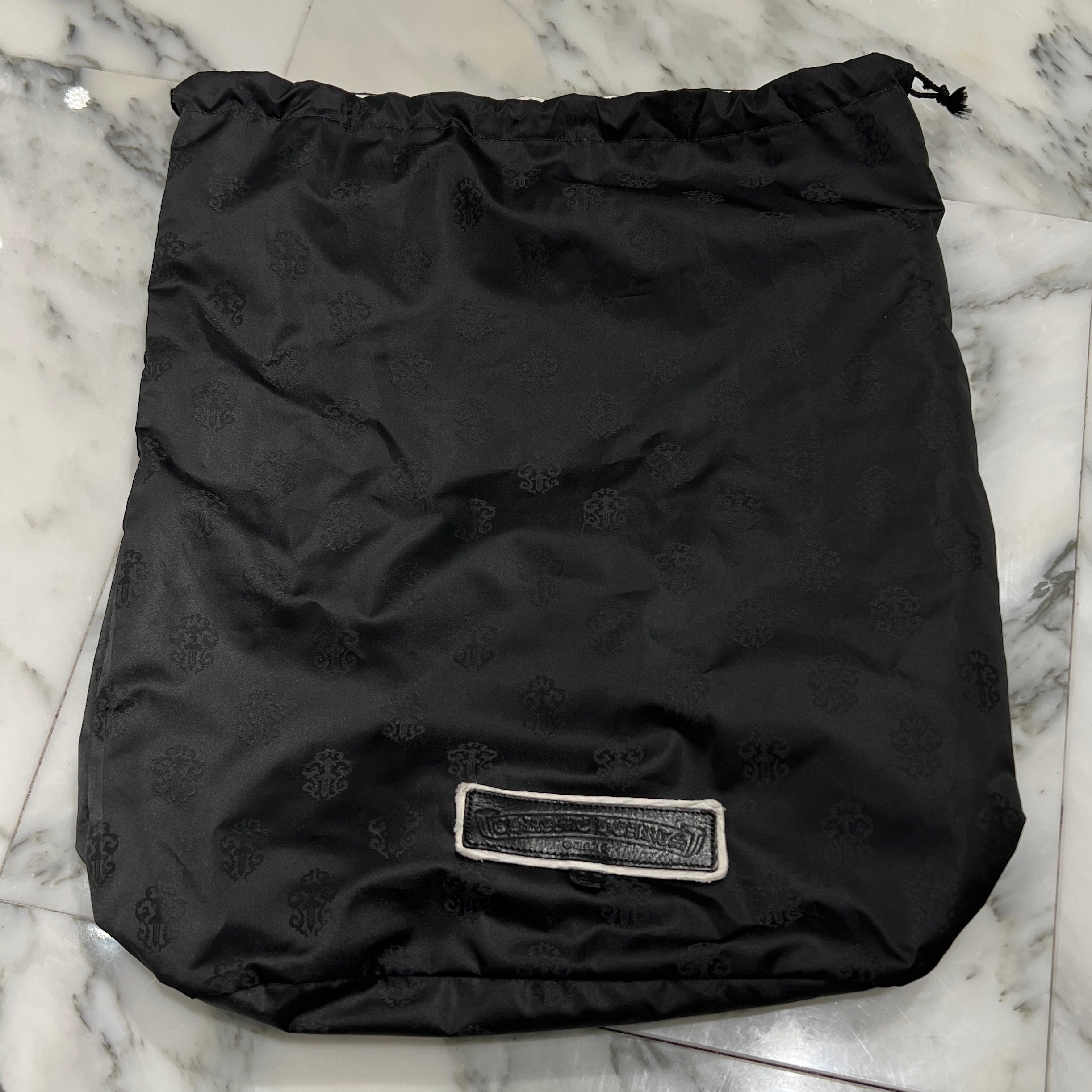 CHROME HEARTS 3 Cemetery Cross Leather Patch Tote Mini Bag クロムハーツ 3セメタリークロス レザーパッチ トート ミニ バッグ