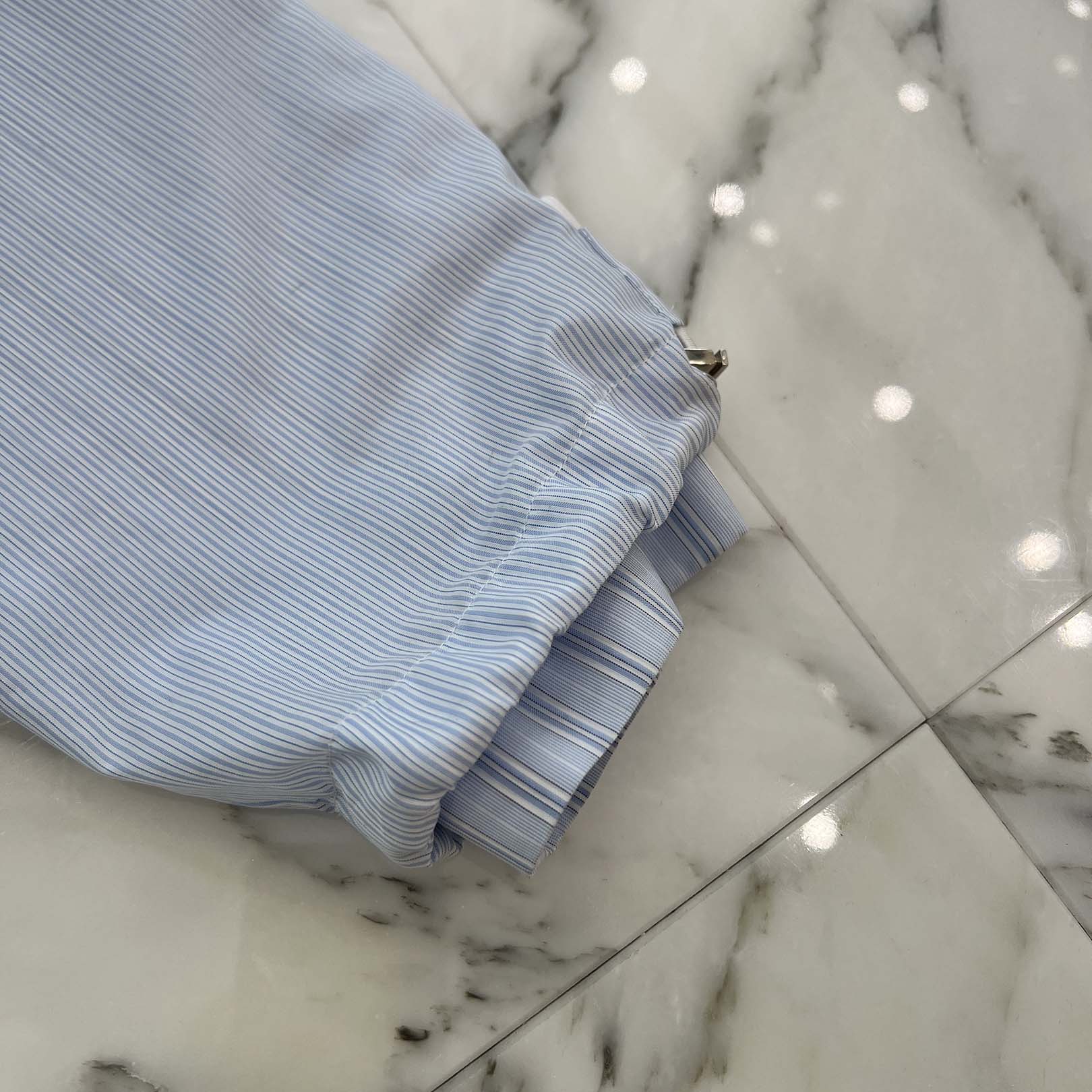 DIOR Dior HOMME Stripe Blouson Zip Jacket 193C536D847B Size 44 ディオール ディオールオム ストライプ ブルゾン ジップジャケット サイズ44