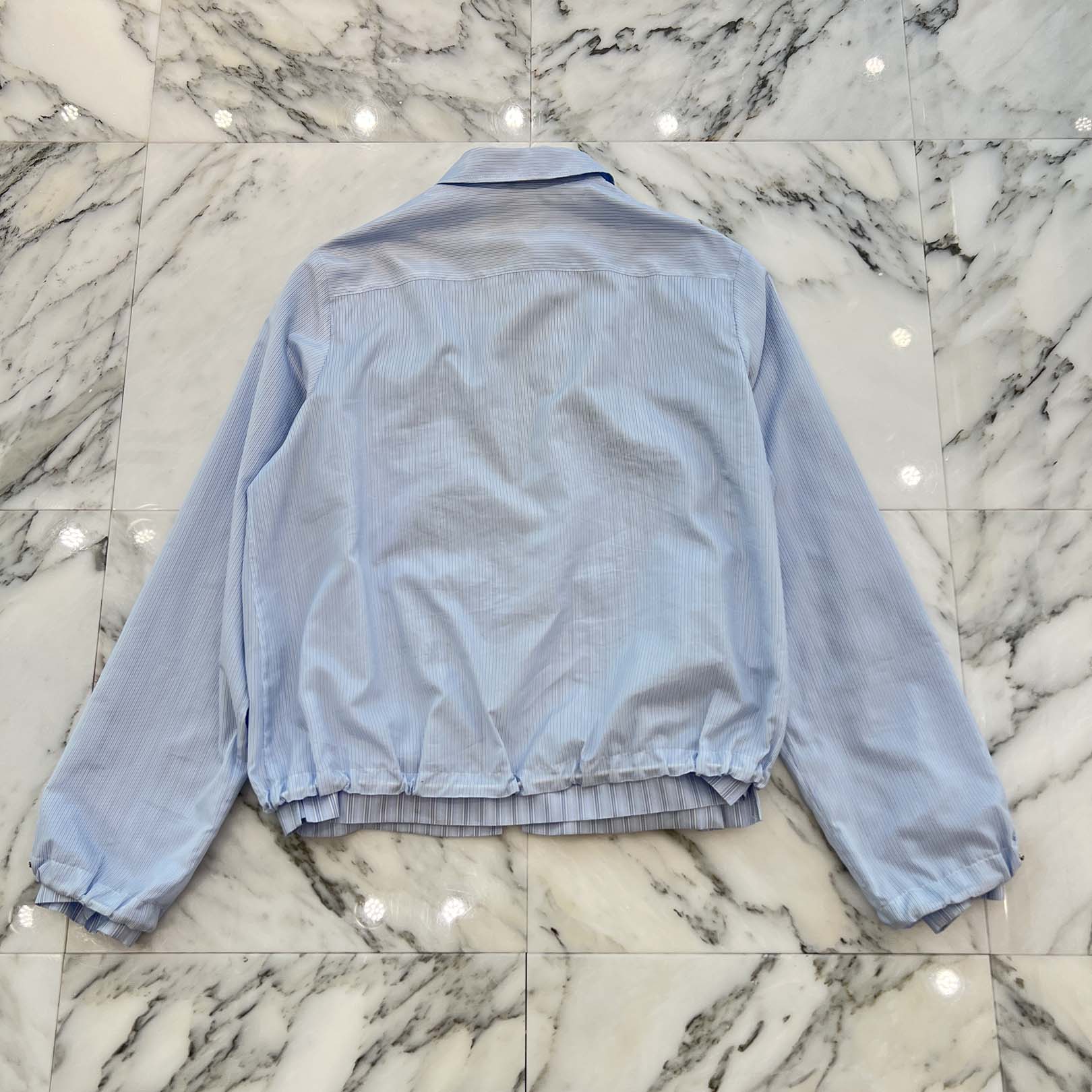 DIOR Dior HOMME Stripe Blouson Zip Jacket 193C536D847B Size 44 ディオール ディオールオム ストライプ ブルゾン ジップジャケット サイズ44