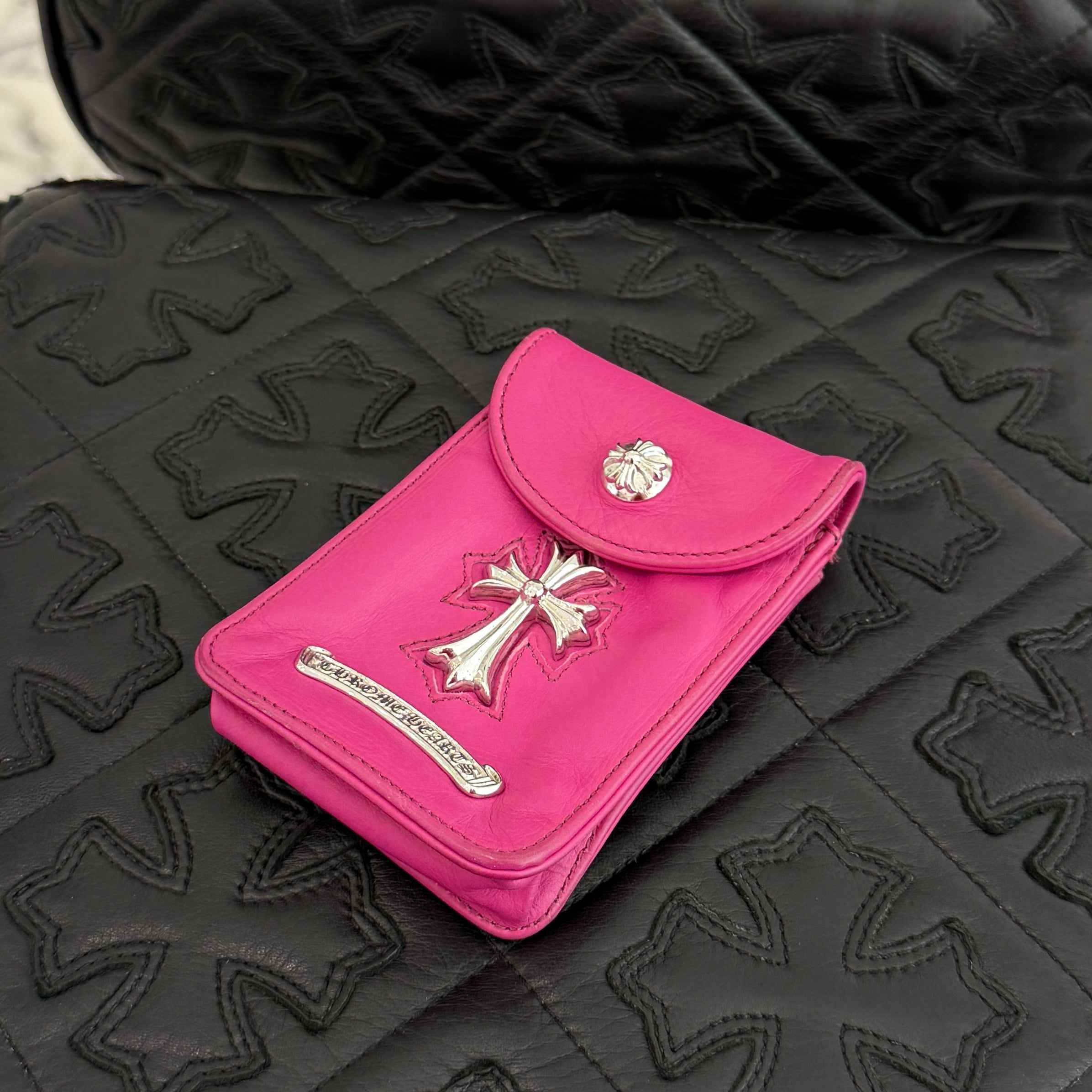 クロムハーツレザー シガレットケース CHROMEHEARTS CIGARETTECASE