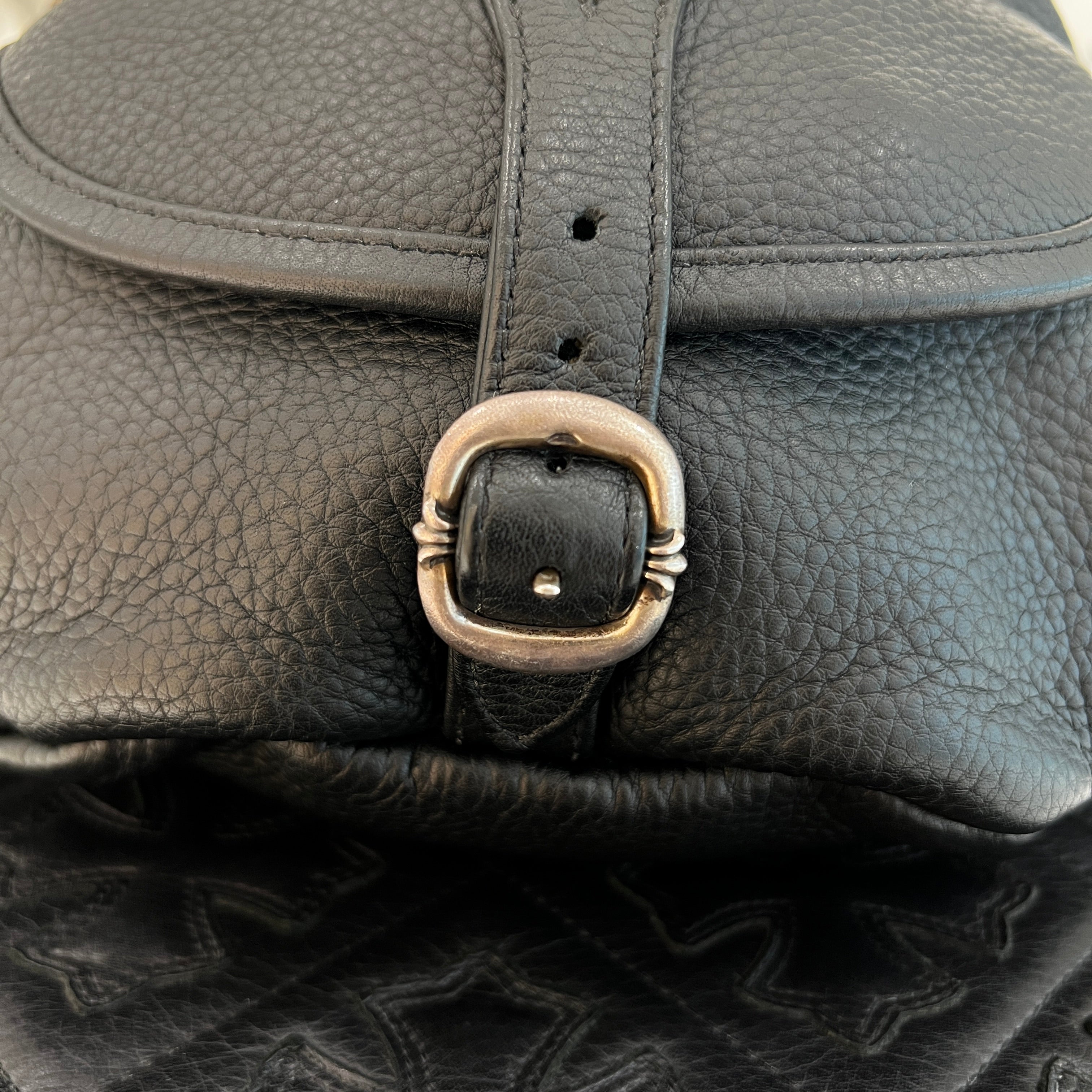 CHROME HEARTS 1 SNAT PACK MEDIUM LEATHER WAIST BAG クロムハーツ 1スナットパック ミディアムレザー ウェストバッグ