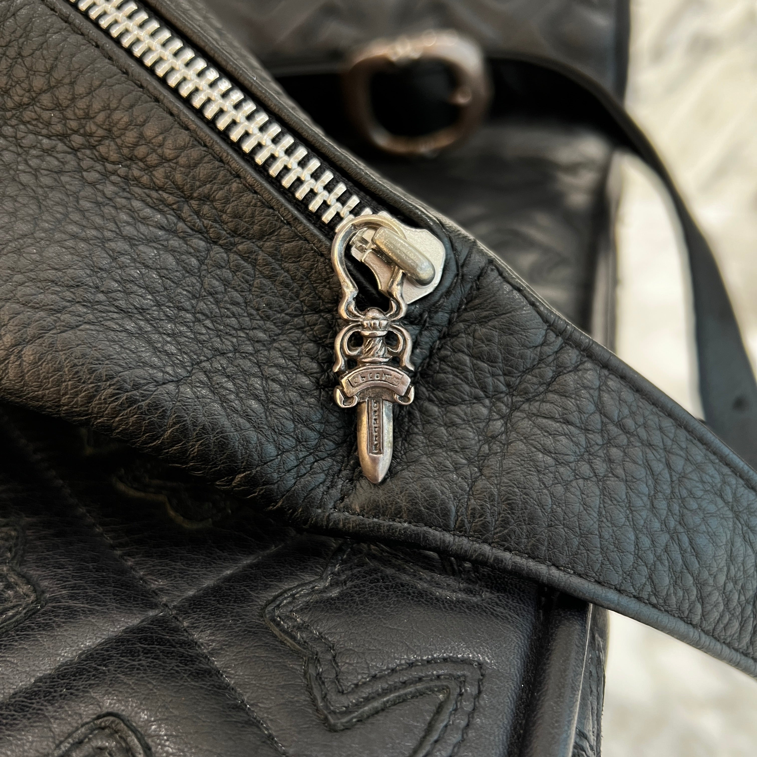 CHROME HEARTS 1 SNAT PACK MEDIUM LEATHER WAIST BAG クロムハーツ 1スナットパック ミディアムレザー ウェストバッグ