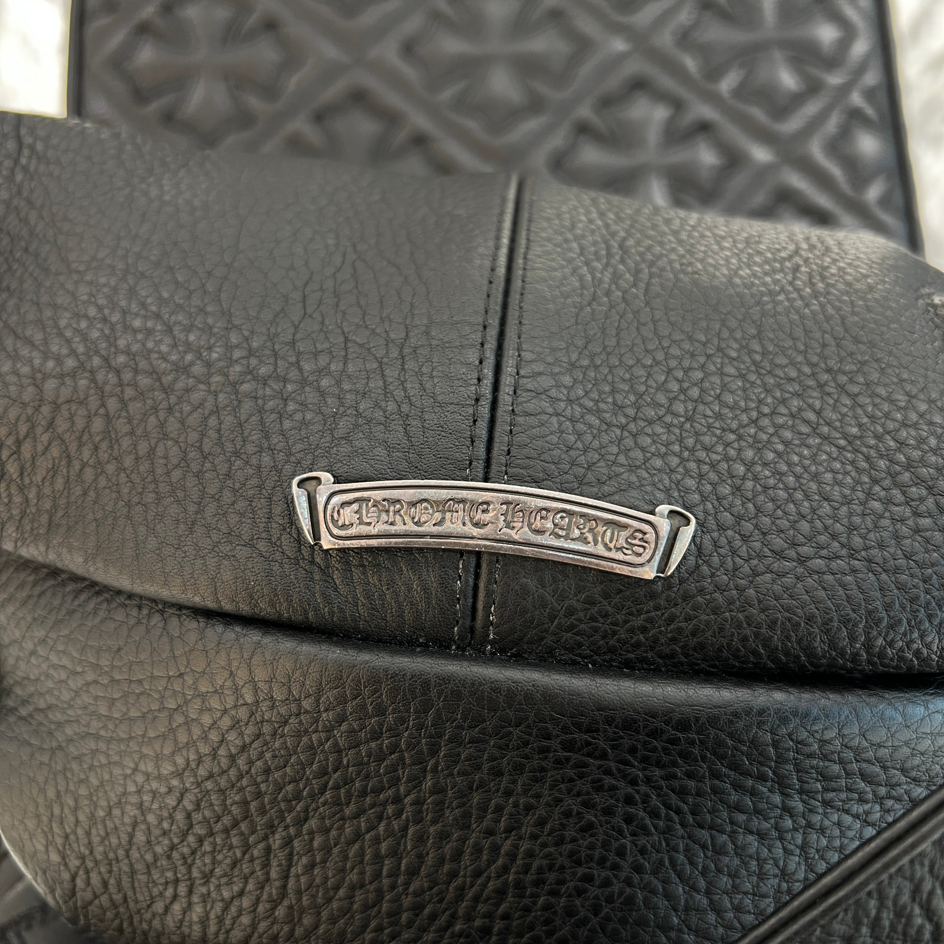 CHROME HEARTS 1 SNAT PACK MEDIUM LEATHER WAIST BAG クロムハーツ 1スナットパック ミディアムレザー ウェストバッグ