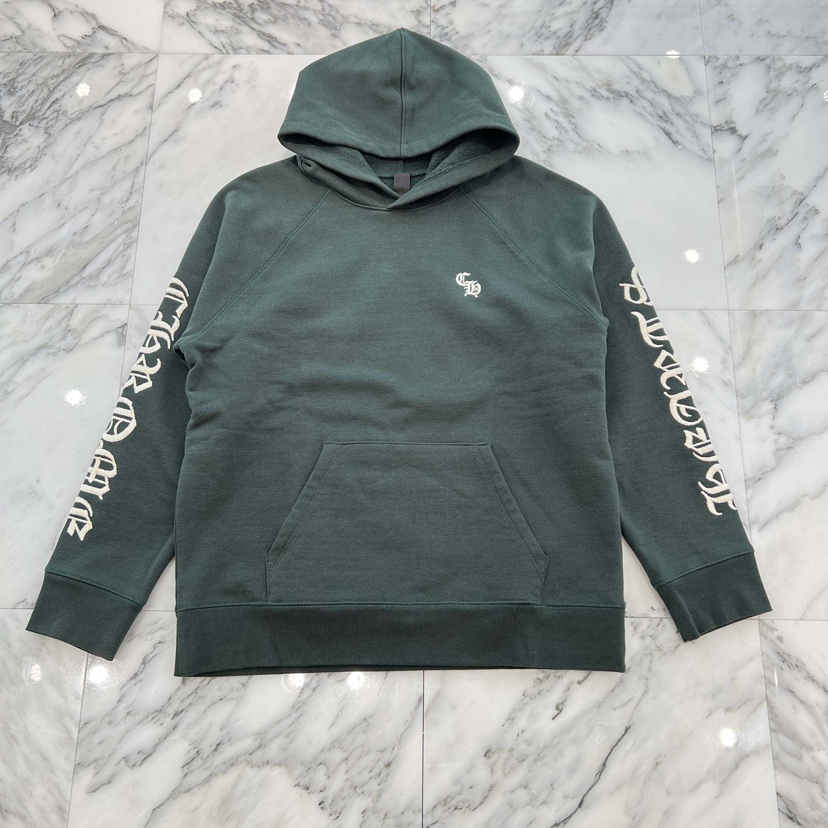 CHROME HEARTS Y NOT SLO RIDE Pullover Hoodie Size L クロムハーツ ワイノット スローライド プルオーバーフーディ パーカー サイズL