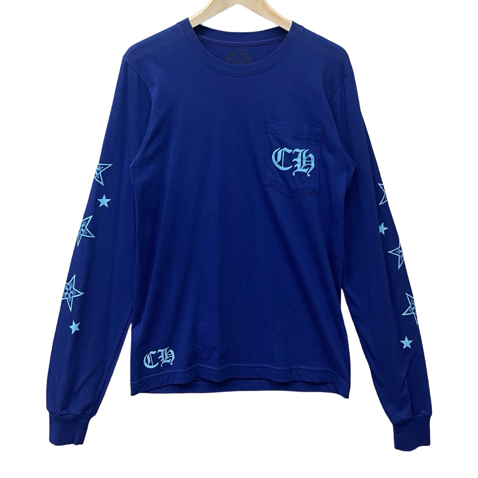 CHROME HEARTS Star Long Sleeve Tee Size S