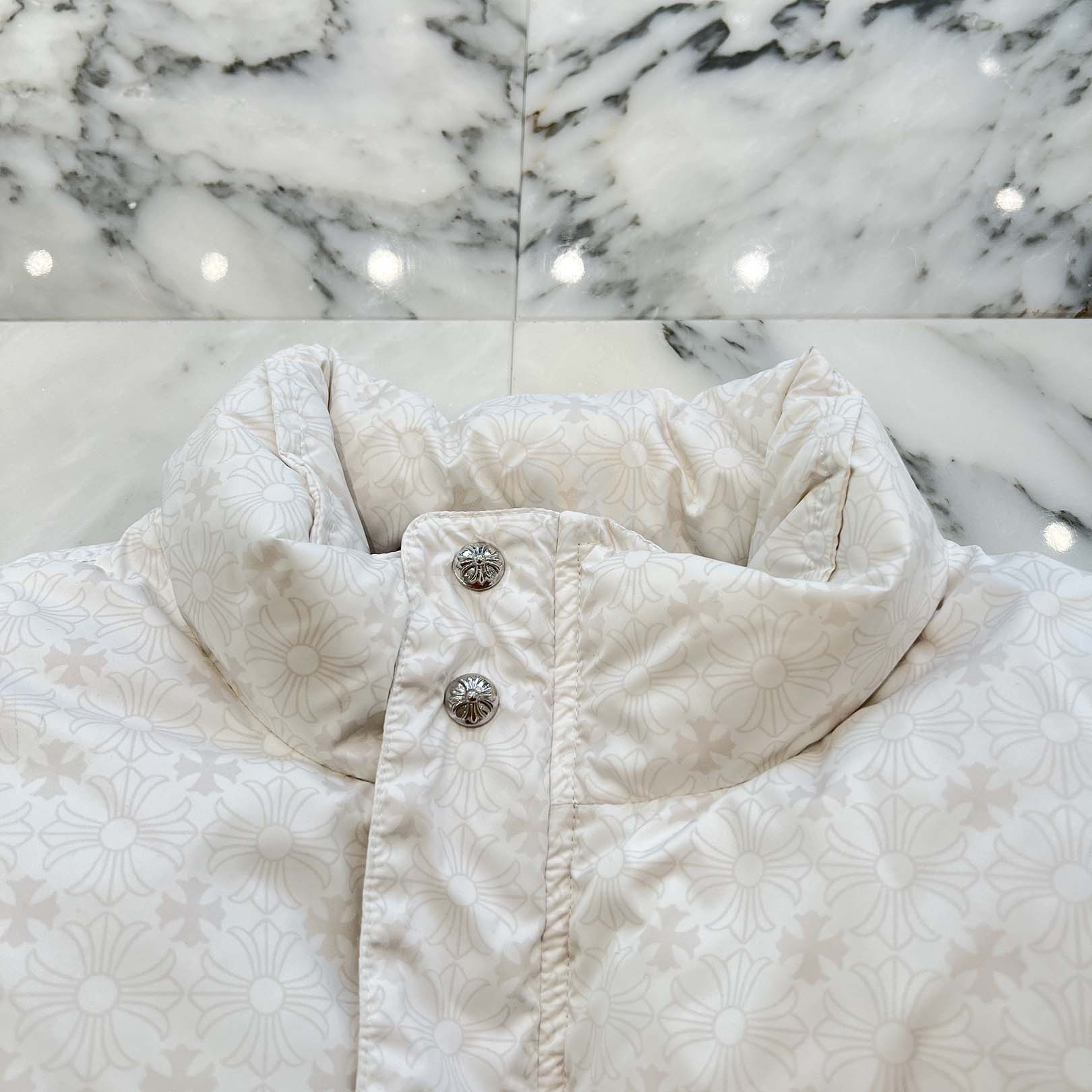 CHROME HEARTS CH Plus Stiff Down Jacket Size M クロムハーツ CHプラス スティッフ ダウンジャケット サイズM