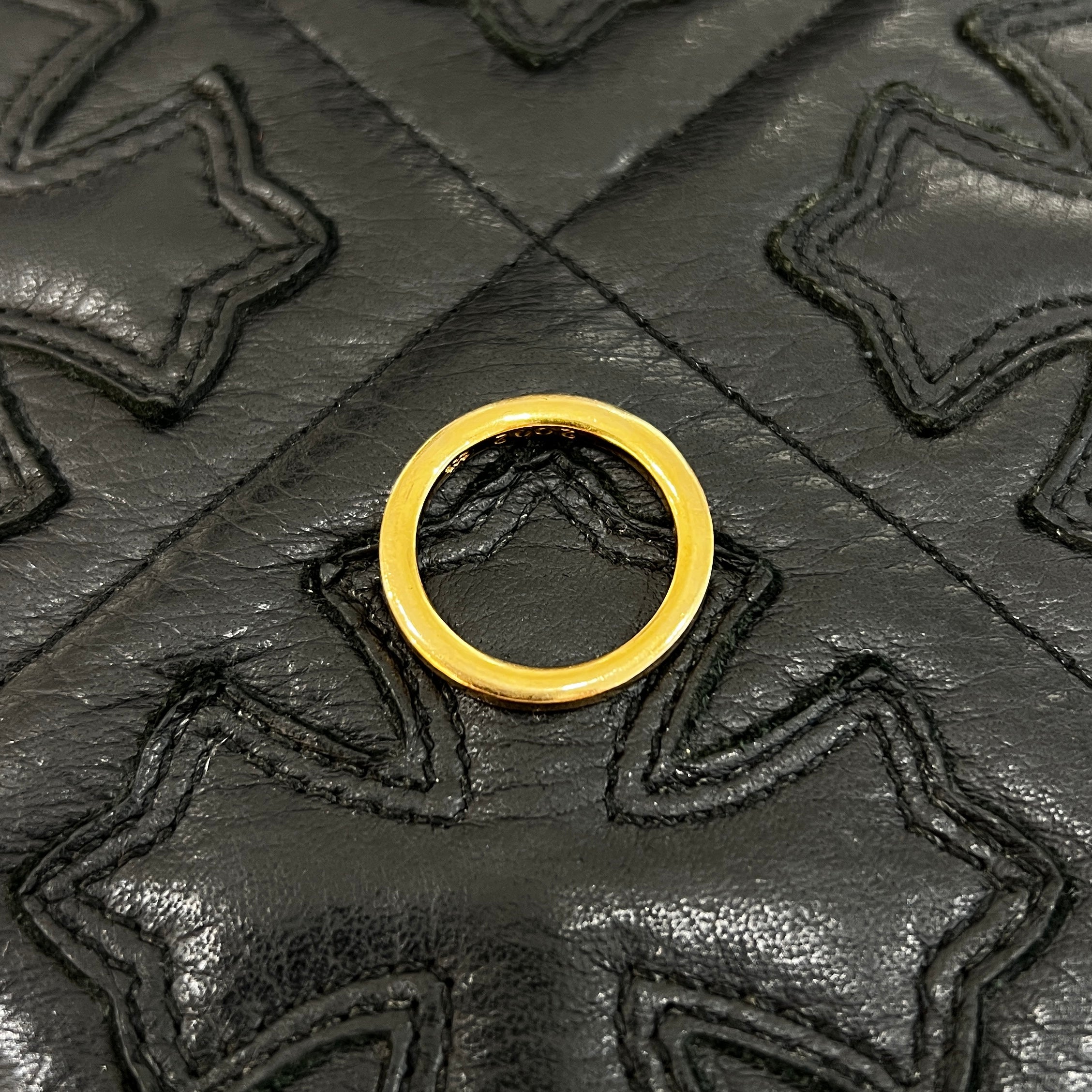 CHROME HEARTS 22K NTFL Ring Size 17.5号 クロムハーツ 22K NTFL リング サイズ17.5号