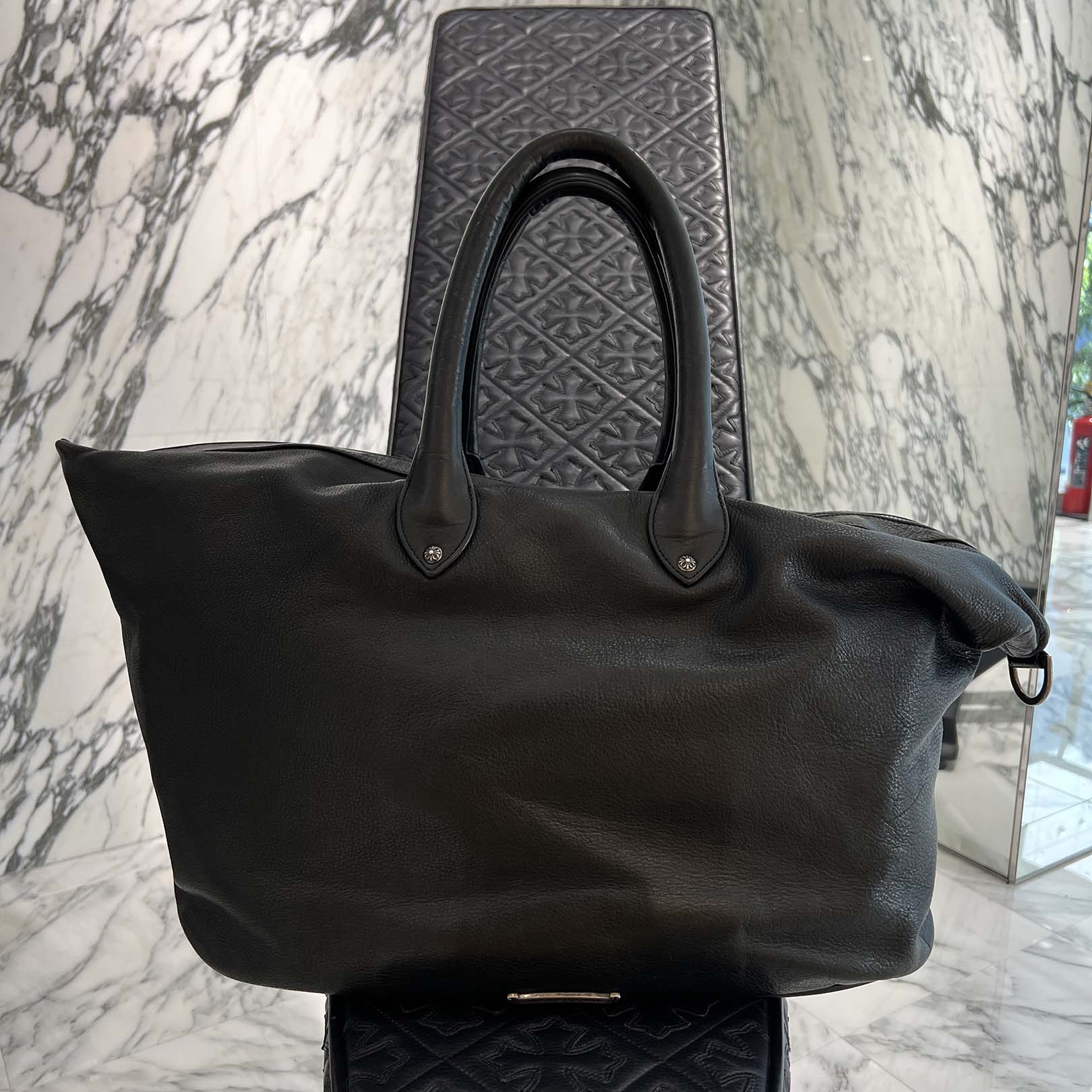 CHROME HEARTS Cemetery Cross Patch Gilles Boston Bag クロムハーツ