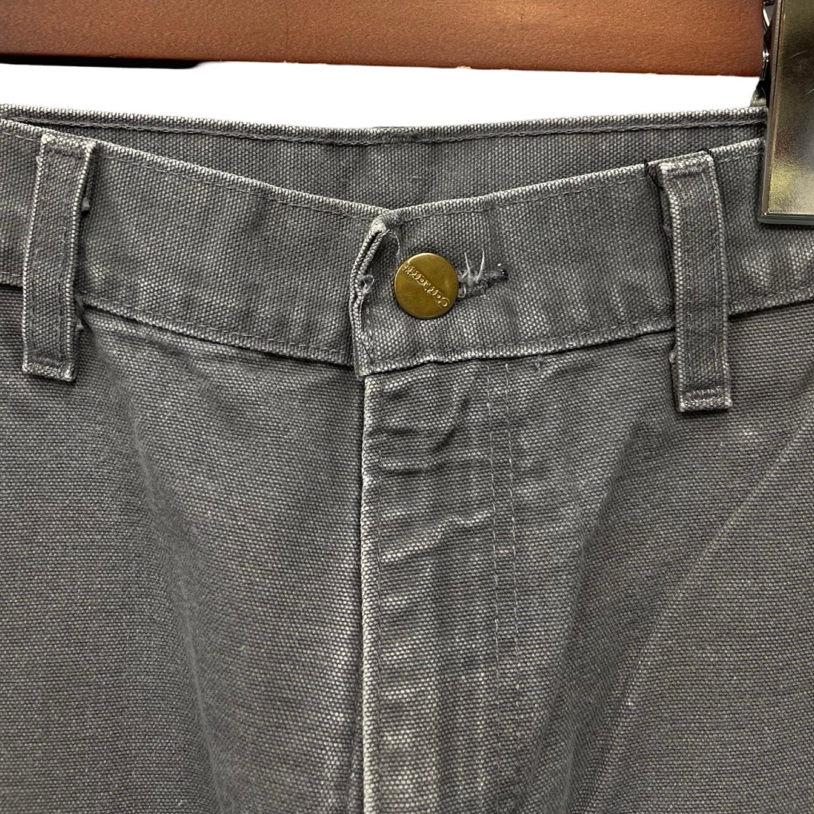 Carhartt Double Knee Denim Painter Pants Size 32×30