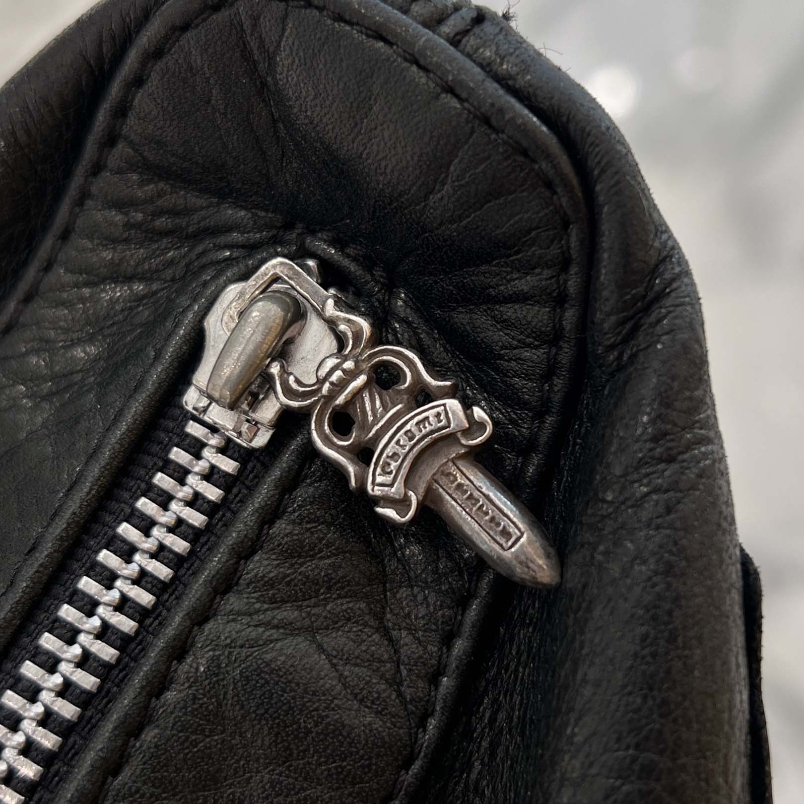 CHROME HEARTS Cemetery Cross Patch Gilles Boston Bag クロムハーツ