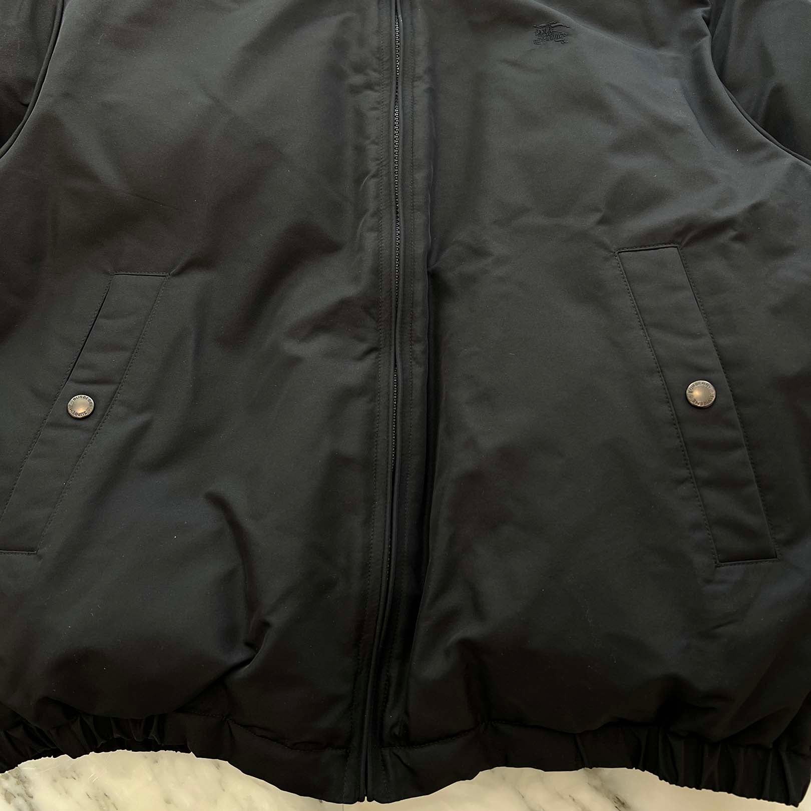 Supreme × BURBERRY 2022AW Shearling Collar Down Puffer Jacket Size M シュプリーム×バーバリー シアリング カラー ダウン パッファー ジャケット サイズM