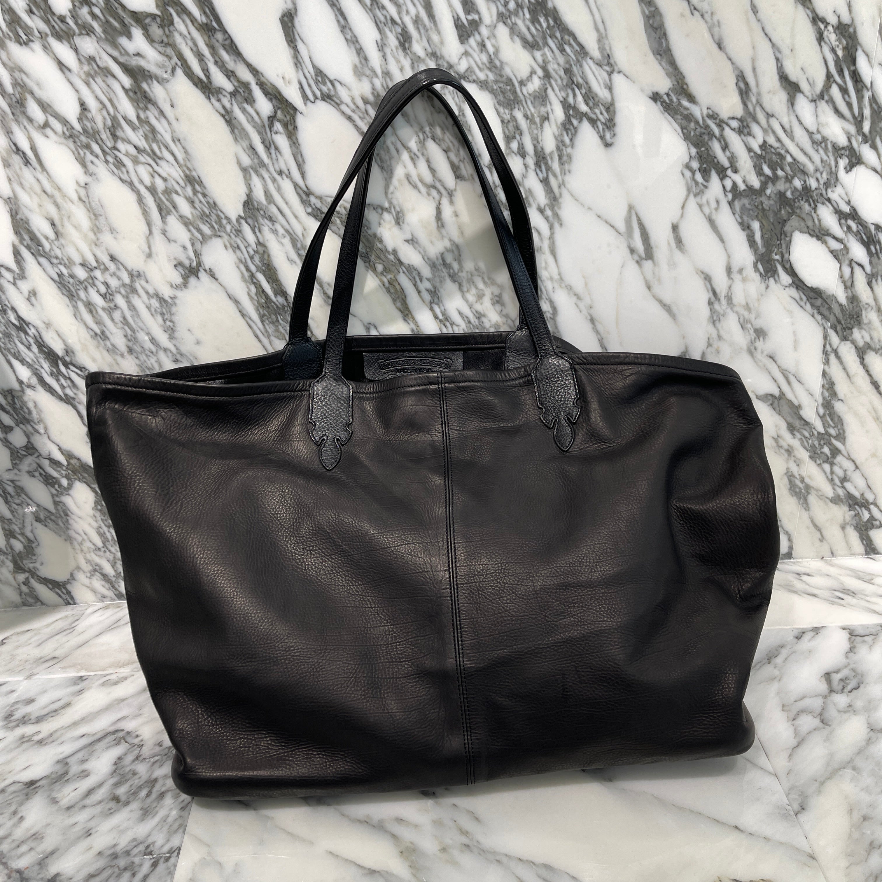 CHROME HEARTS LUCILLE Leather Tote Bag クロムハーツ ルシール レザー トートバッグ