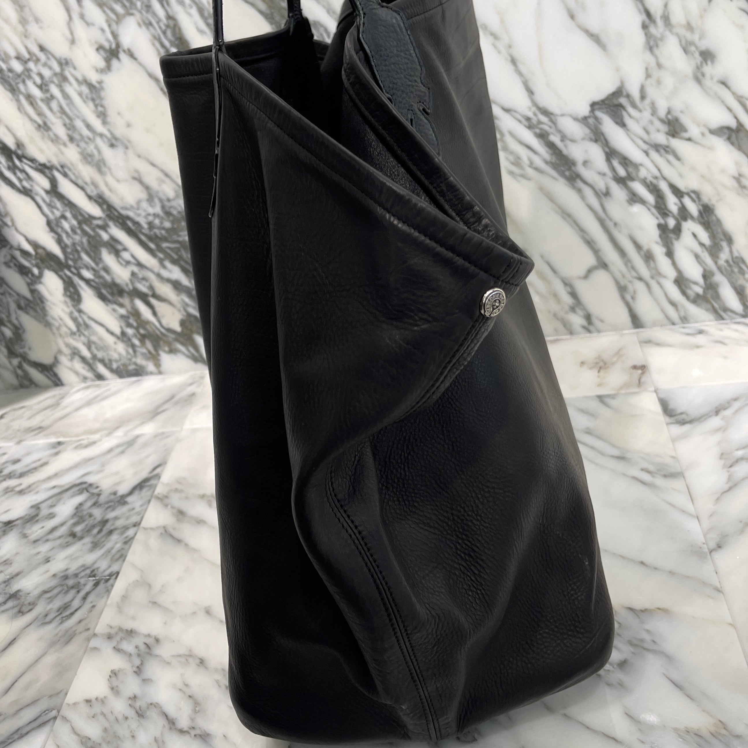 CHROME HEARTS LUCILLE Leather Tote Bag クロムハーツ ルシール レザー トートバッグ